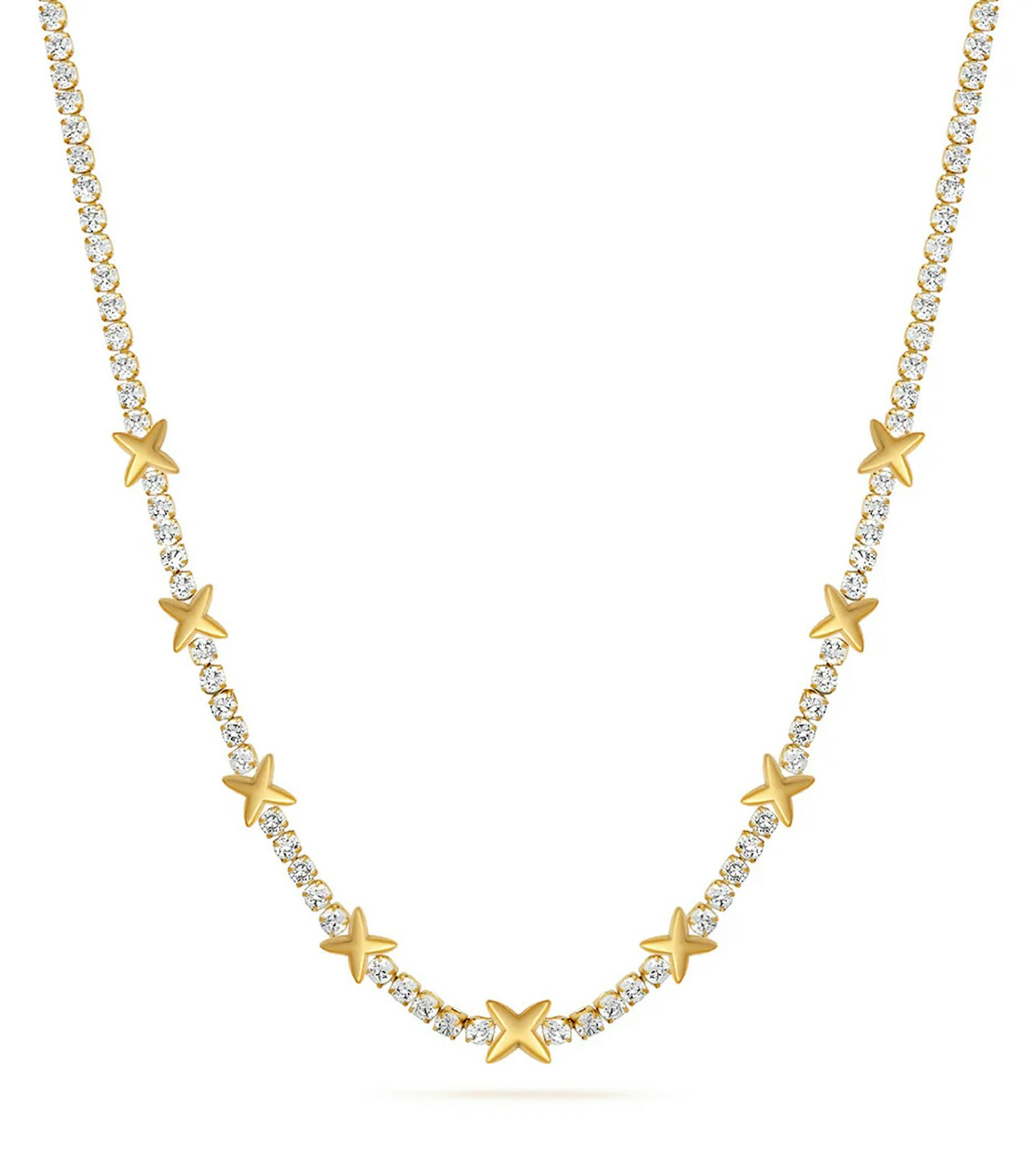 Abbott Lyon Crystal Fixed Charm Necklace