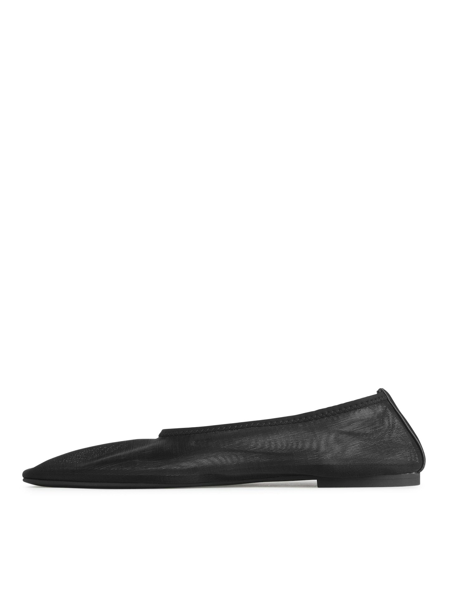 arket mesh ballet flats