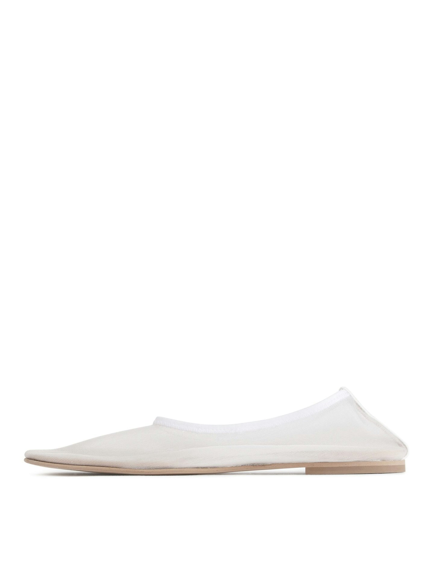 arket mesh ballet flats