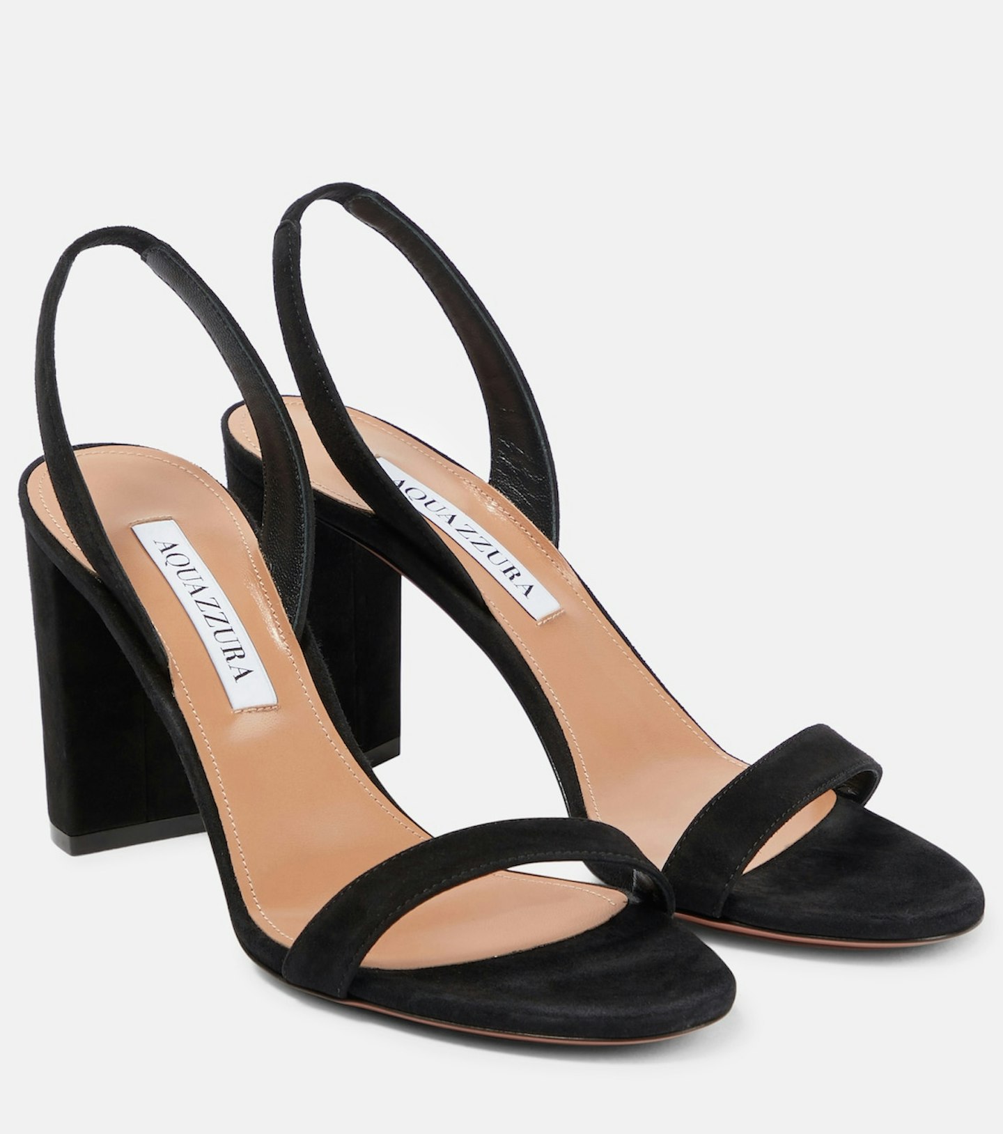 Aquazzura, So Nude 85 Suede Sandals