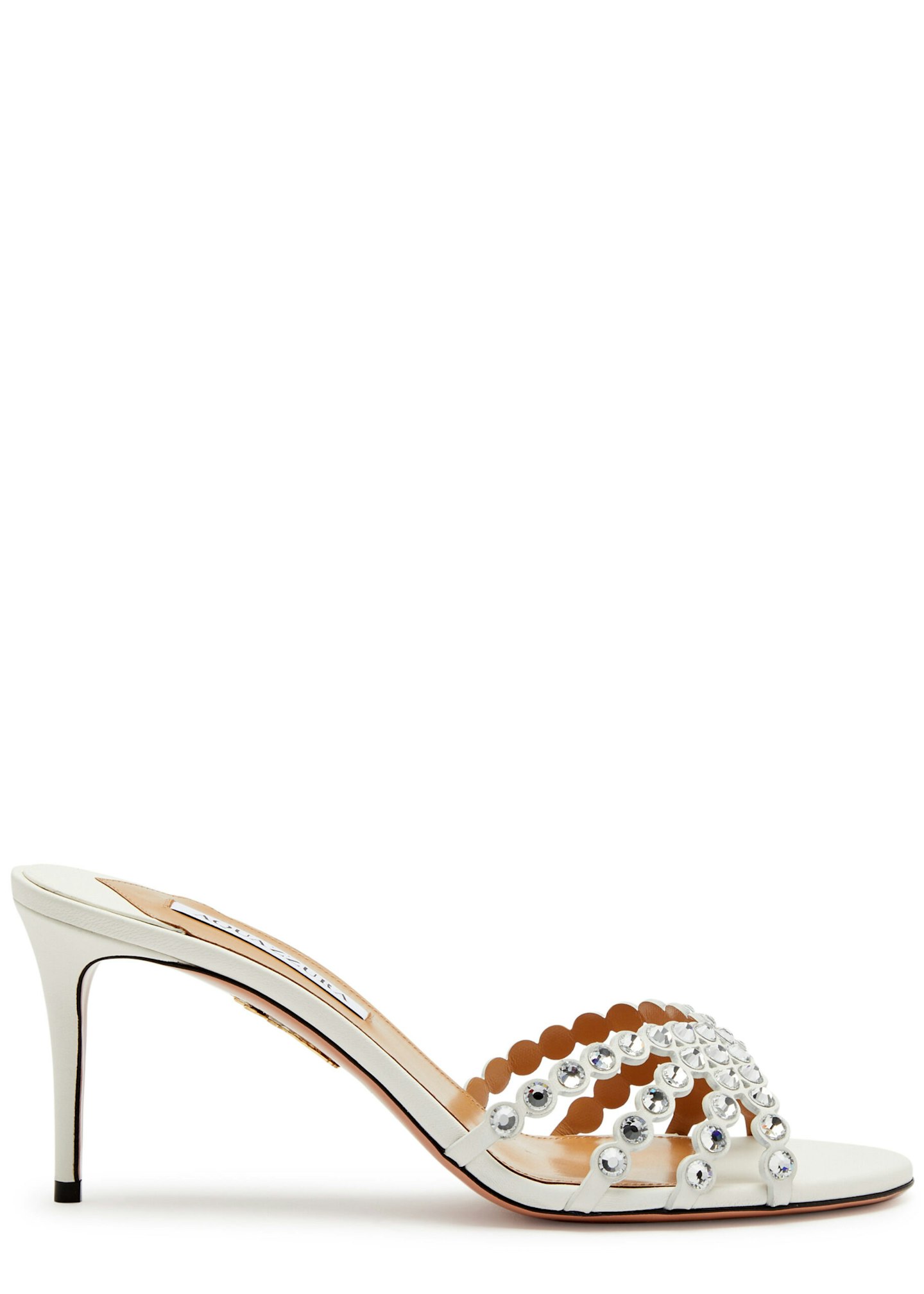 Aquazzura, Tequila 75 Leather Mules