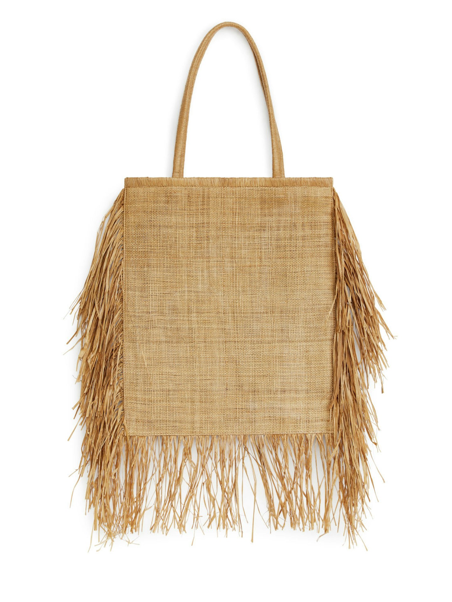 Arket, Fringe Straw Tote