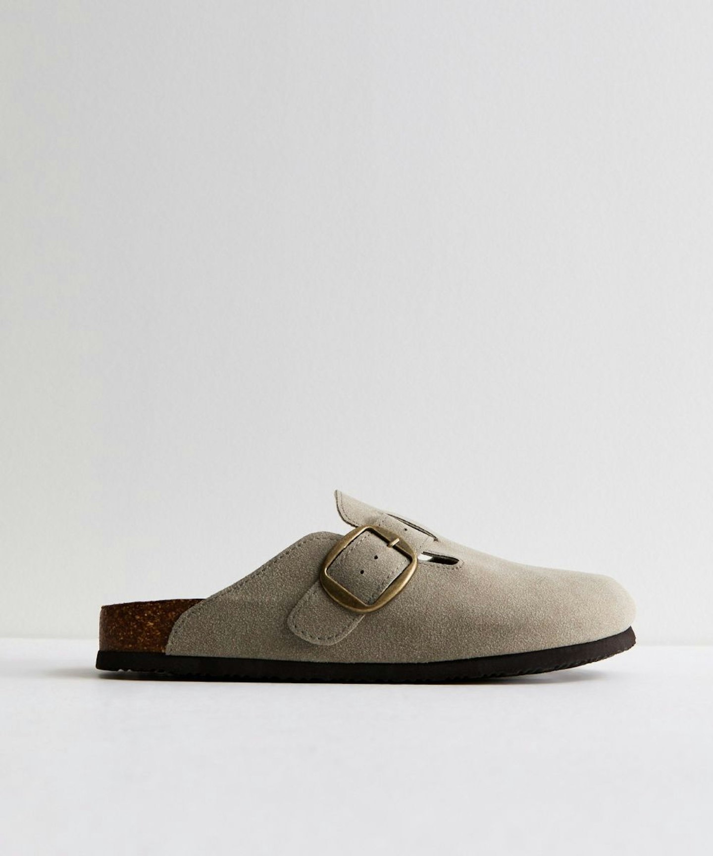 New Look, Grey Suedette Mules