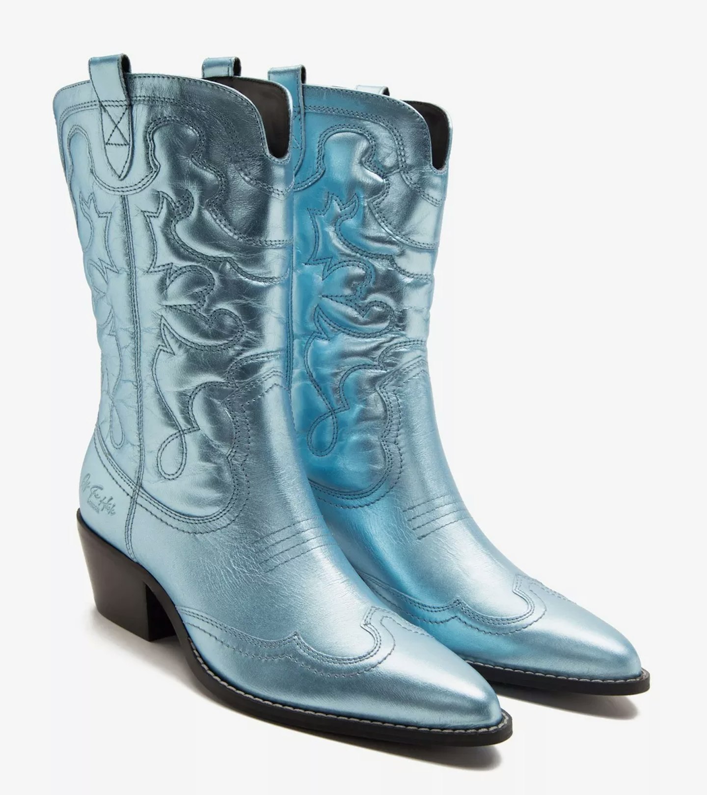 Off The Hook 'Soho' Fashion Leather Western Calf Boots