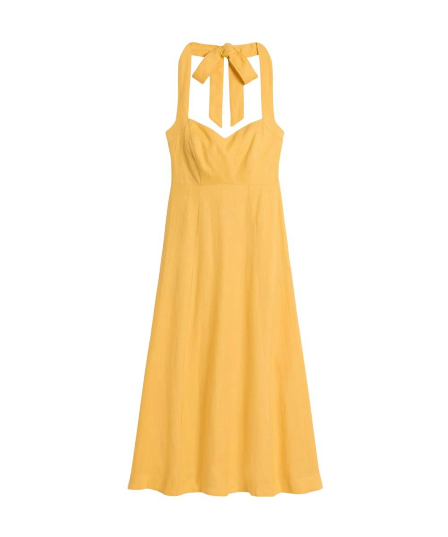 Boden, Halter Linen Dress