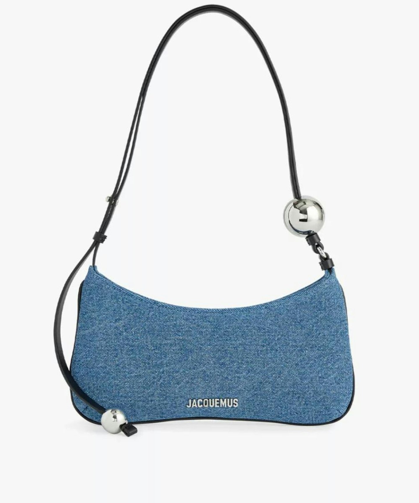 Jacquemus, Le Bisou Perle Denim Shoulder Bag