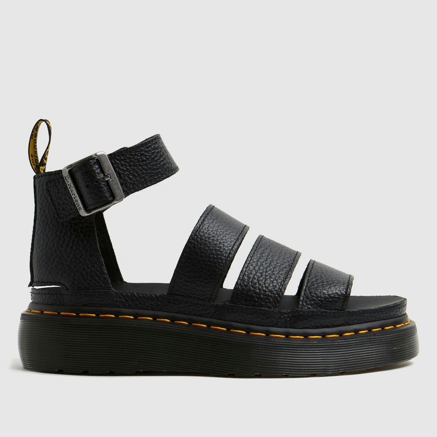 Dr Martens Clarissa Quad Sandals in Black