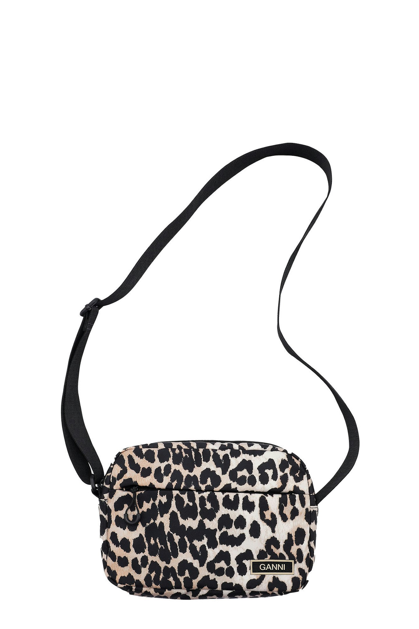 Ganni, Leopard Tech Festival Bag