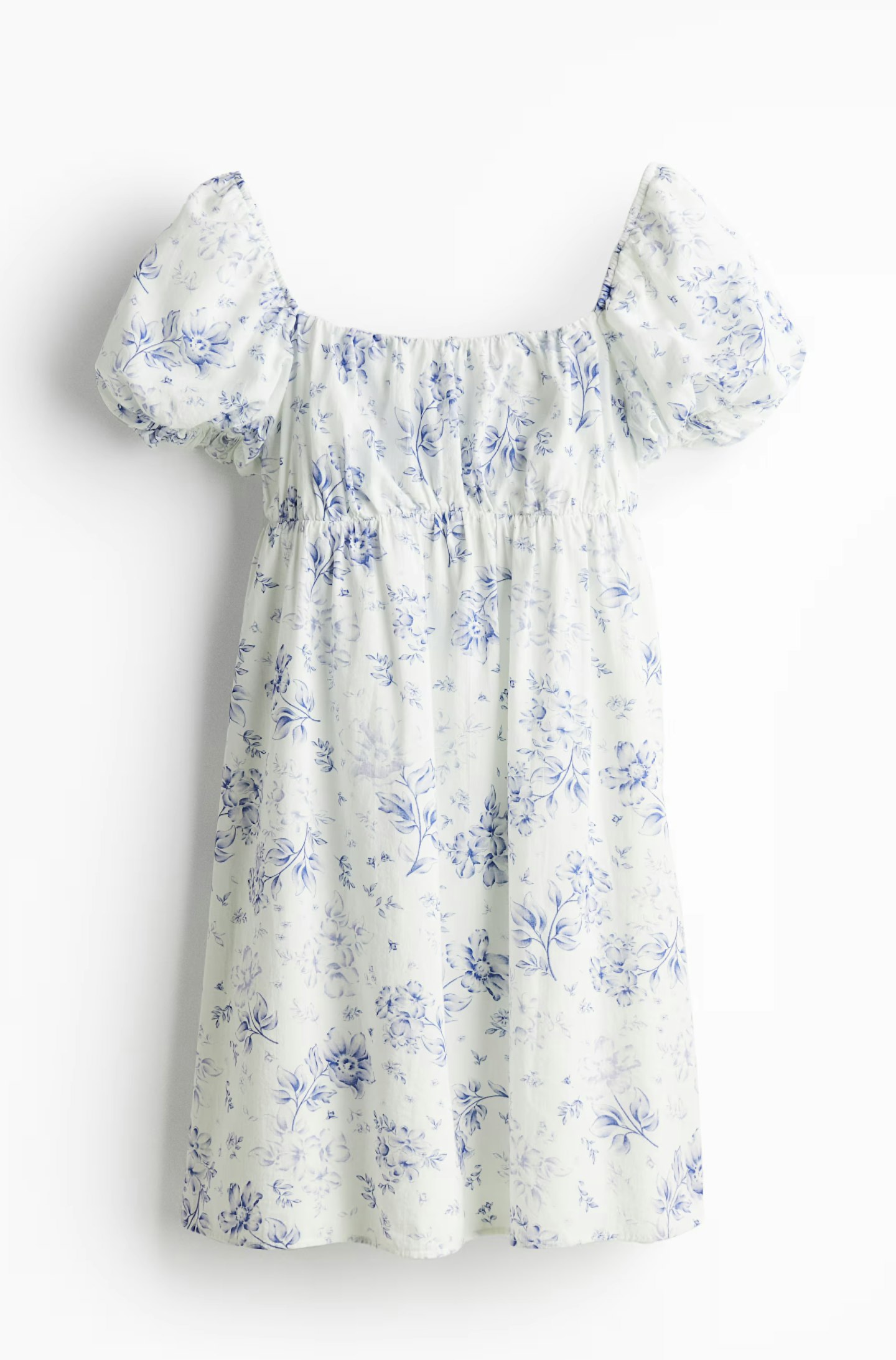 H&M, Puff Sleeve Babydoll Dress