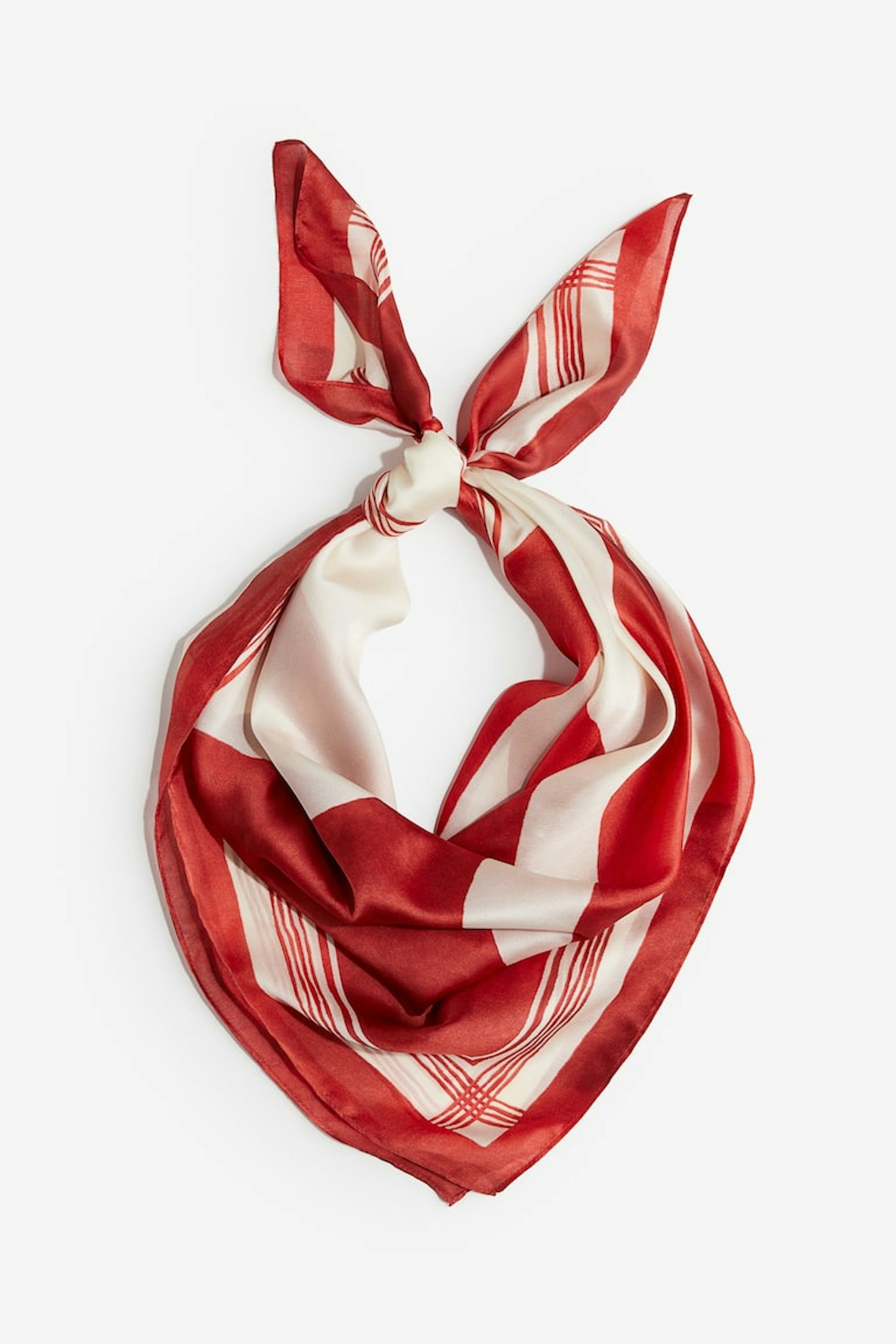 H&M, Printed Satin Scarf