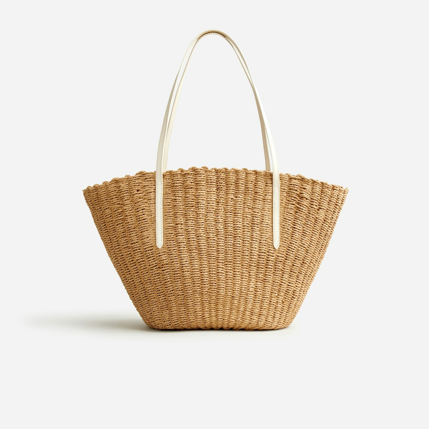 J.Crew, Como Woven Straw Tote