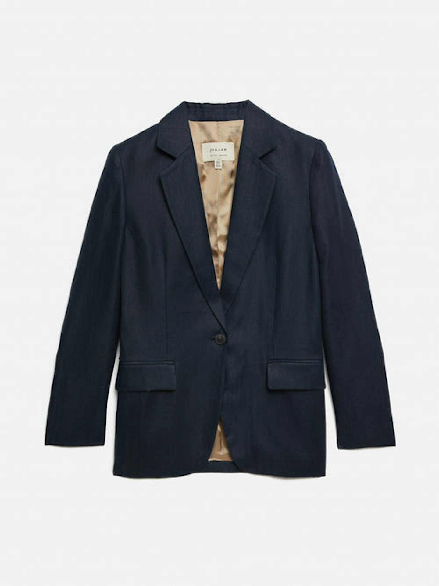 Jigsaw, Irish Linen Herringbone Gibson Blazer