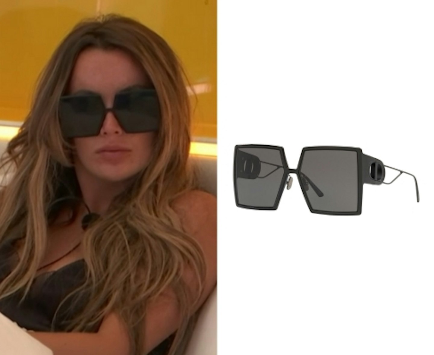 Harriet Blackmore's Black Dior Sunglasses