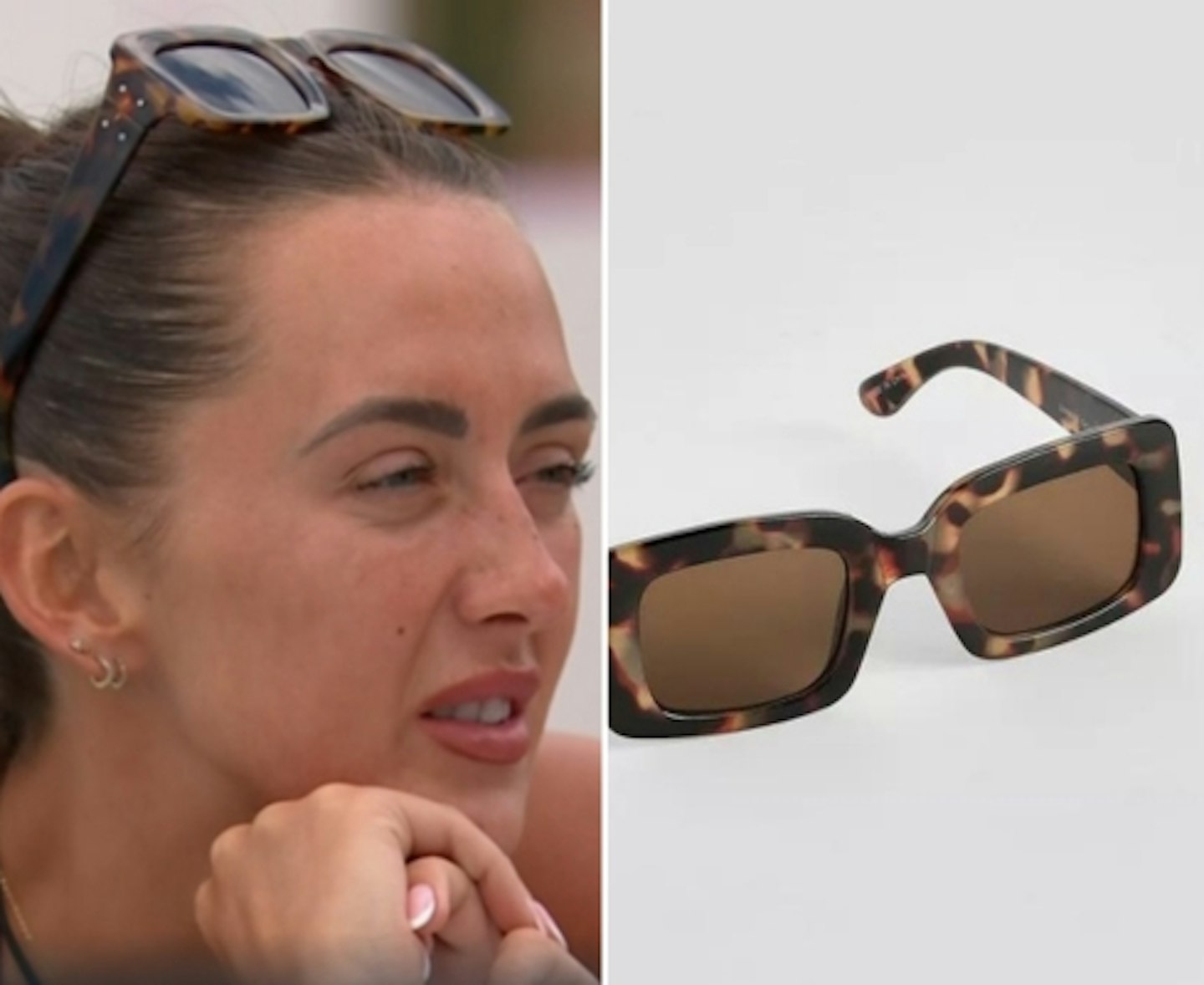 Jess White's Boohoo Sunglasses