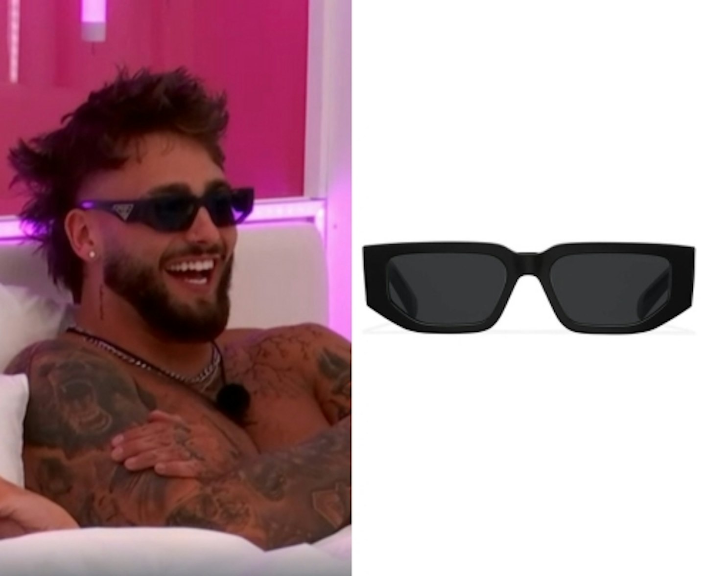 Sam Taylor's Black Prada Sunglasses