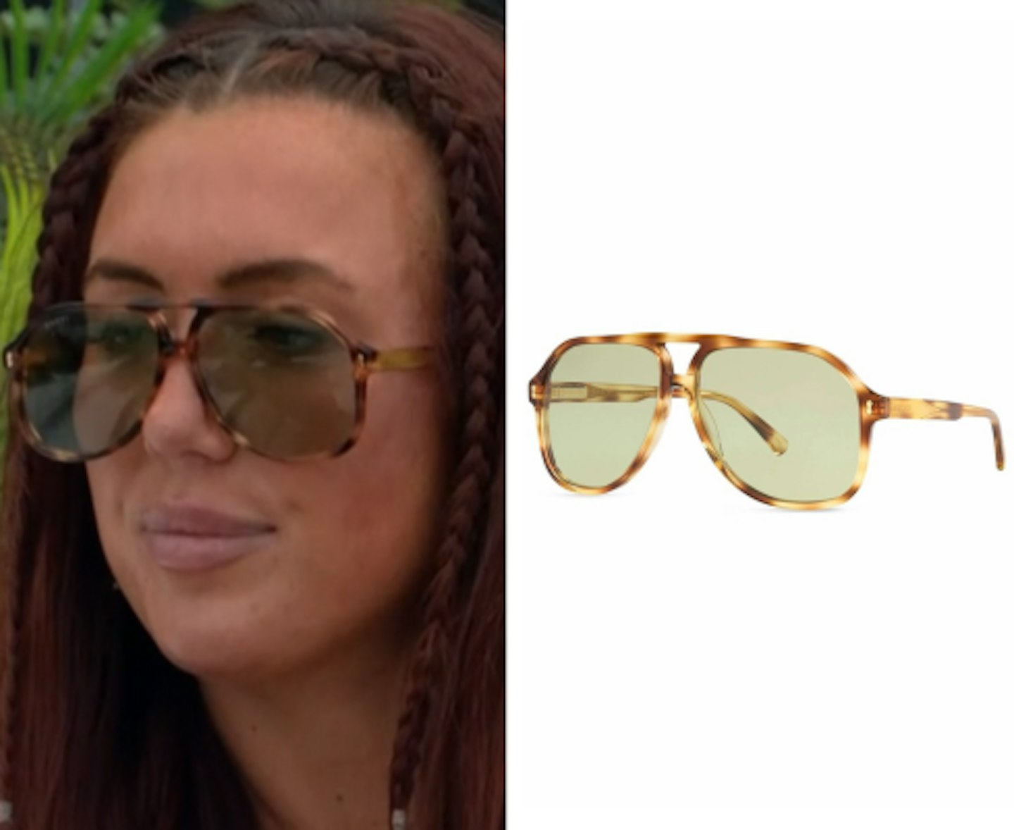 Patsy Field's Gucci Aviator Sunglasses