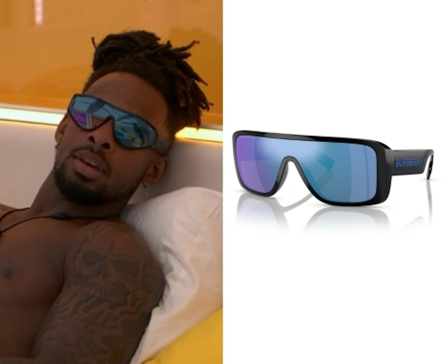 Konnor Ewudzi's Visor Sunglasses