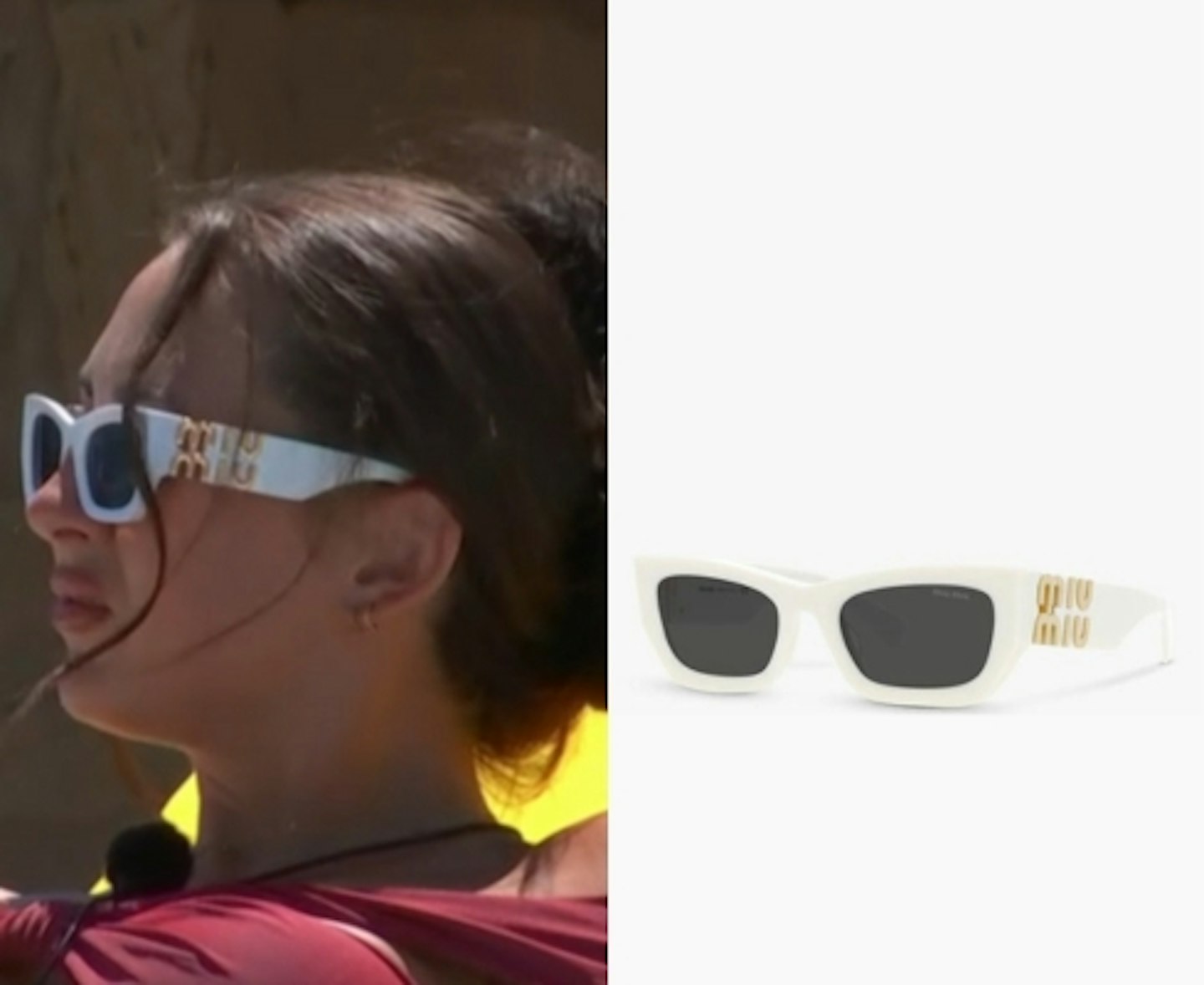 Jess White's Miu Miu Sunglasses