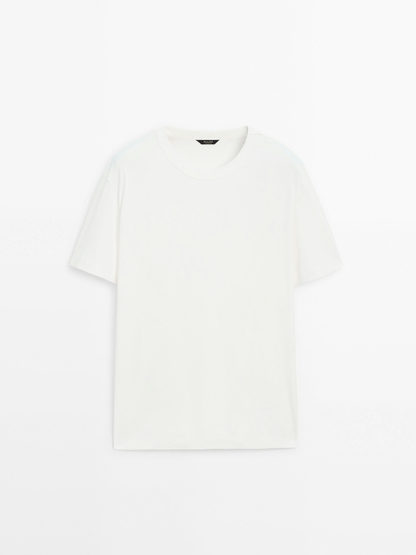 Massimo Dutti, 100% Cotton Short-Sleeve T-Shirt