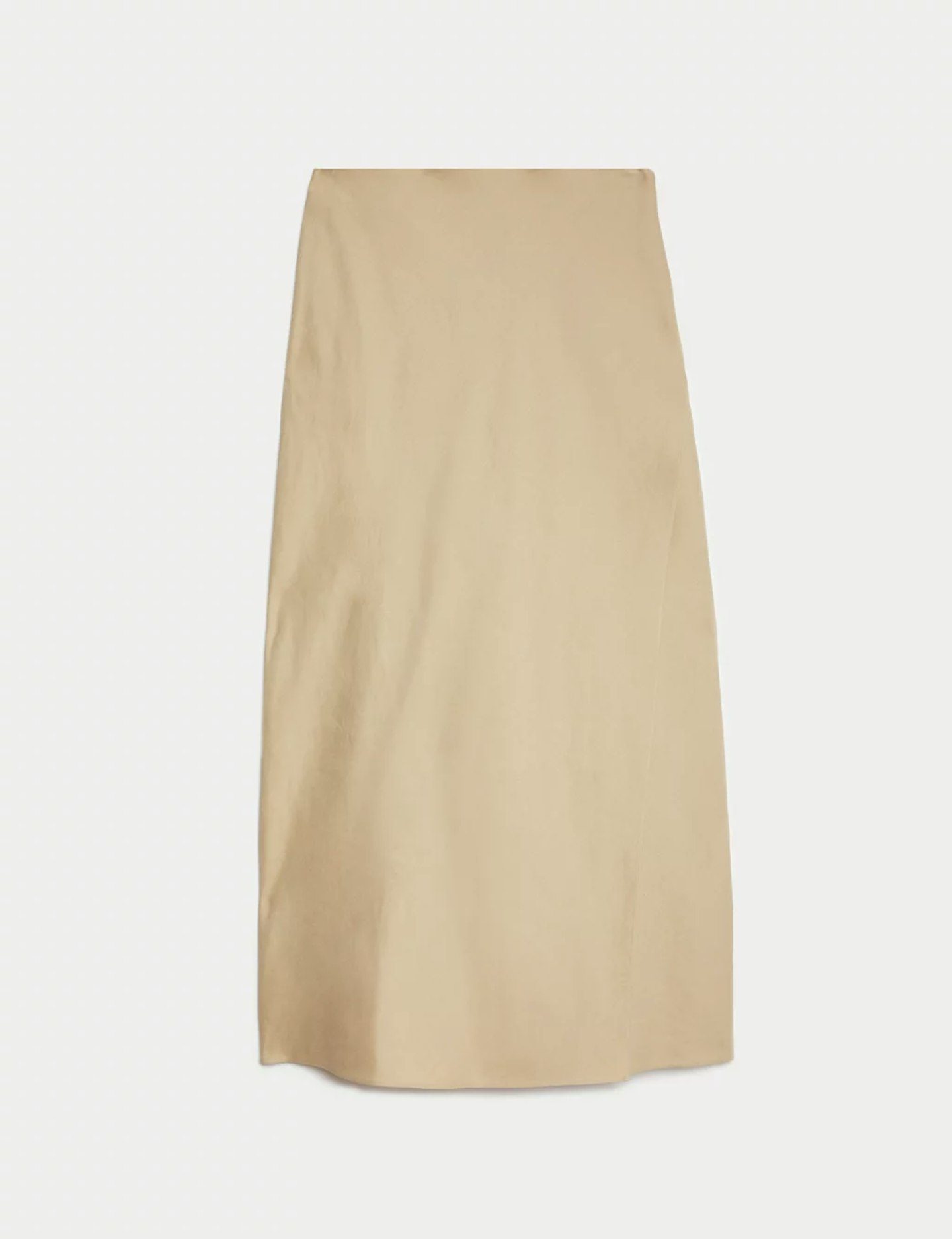 M&S, Linen-Blend Maxi Wrap Skirt