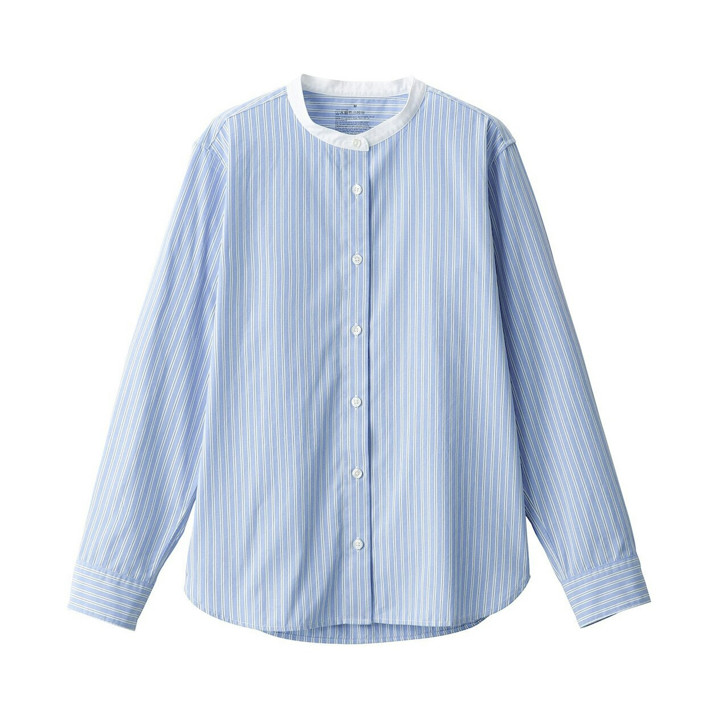 Muji, Broad Cotton Stand Collar Shirt