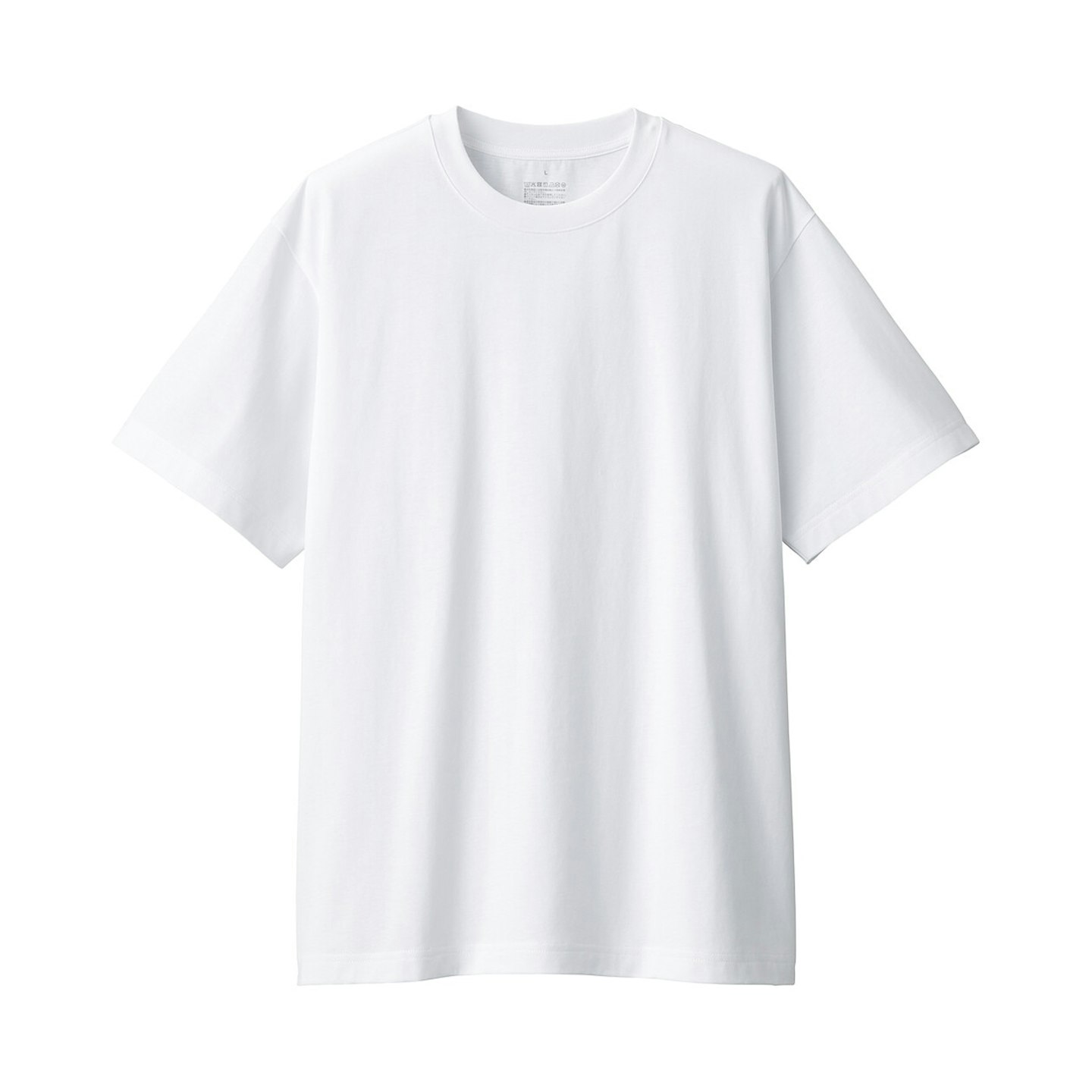 Muji, Jersey Crew-Neck Short Sleeve T-Shirt