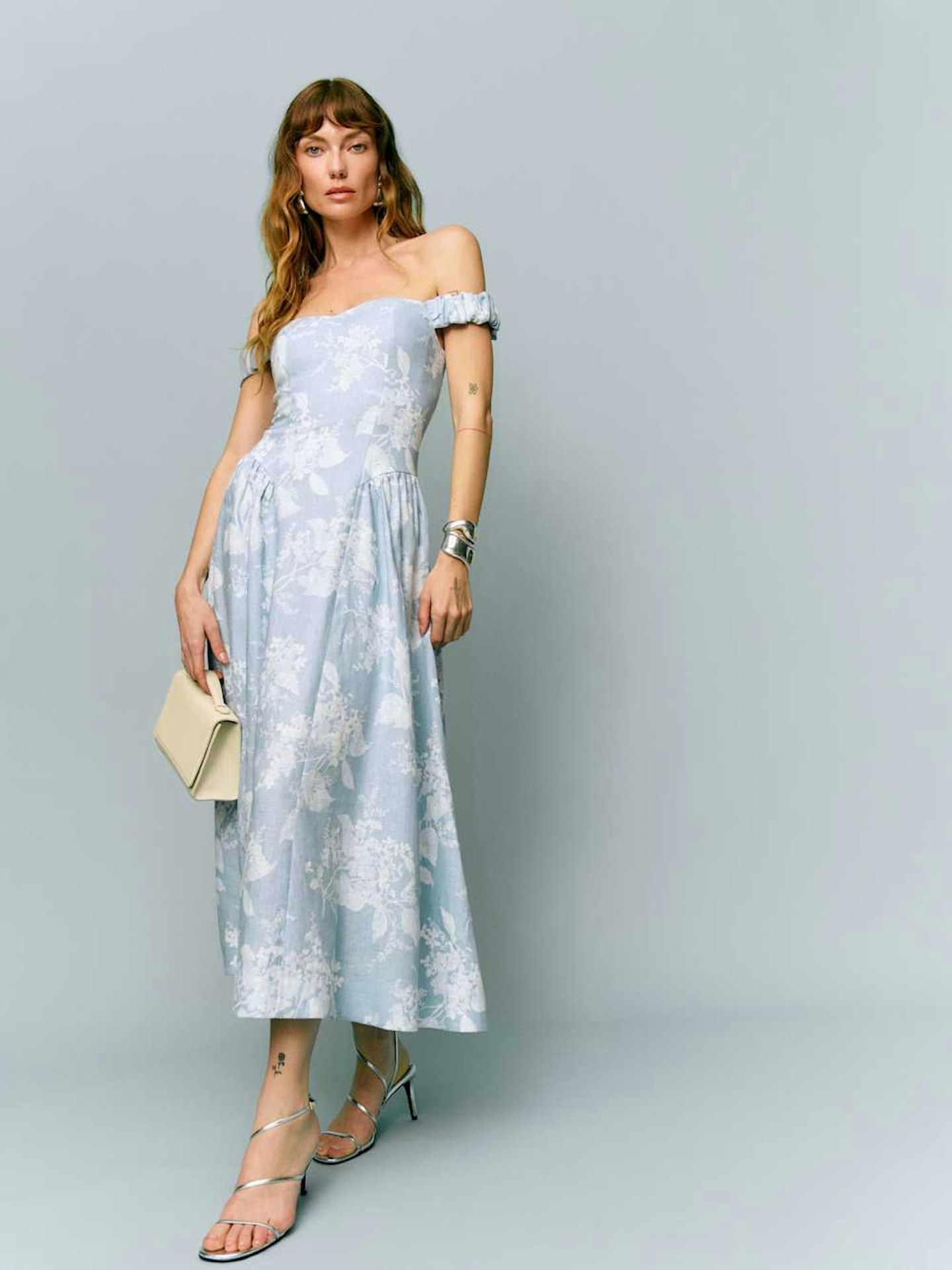 Reformation, Monet Linen Dress