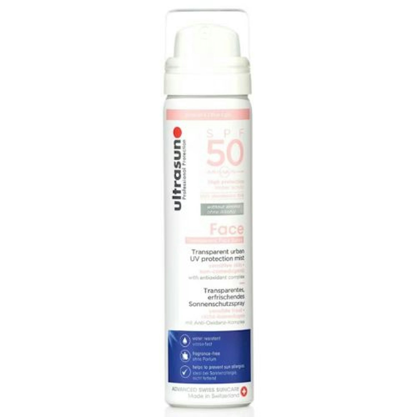 Ultrasun Face Sun Protection 50SPF UV Face & Scalp Mist
