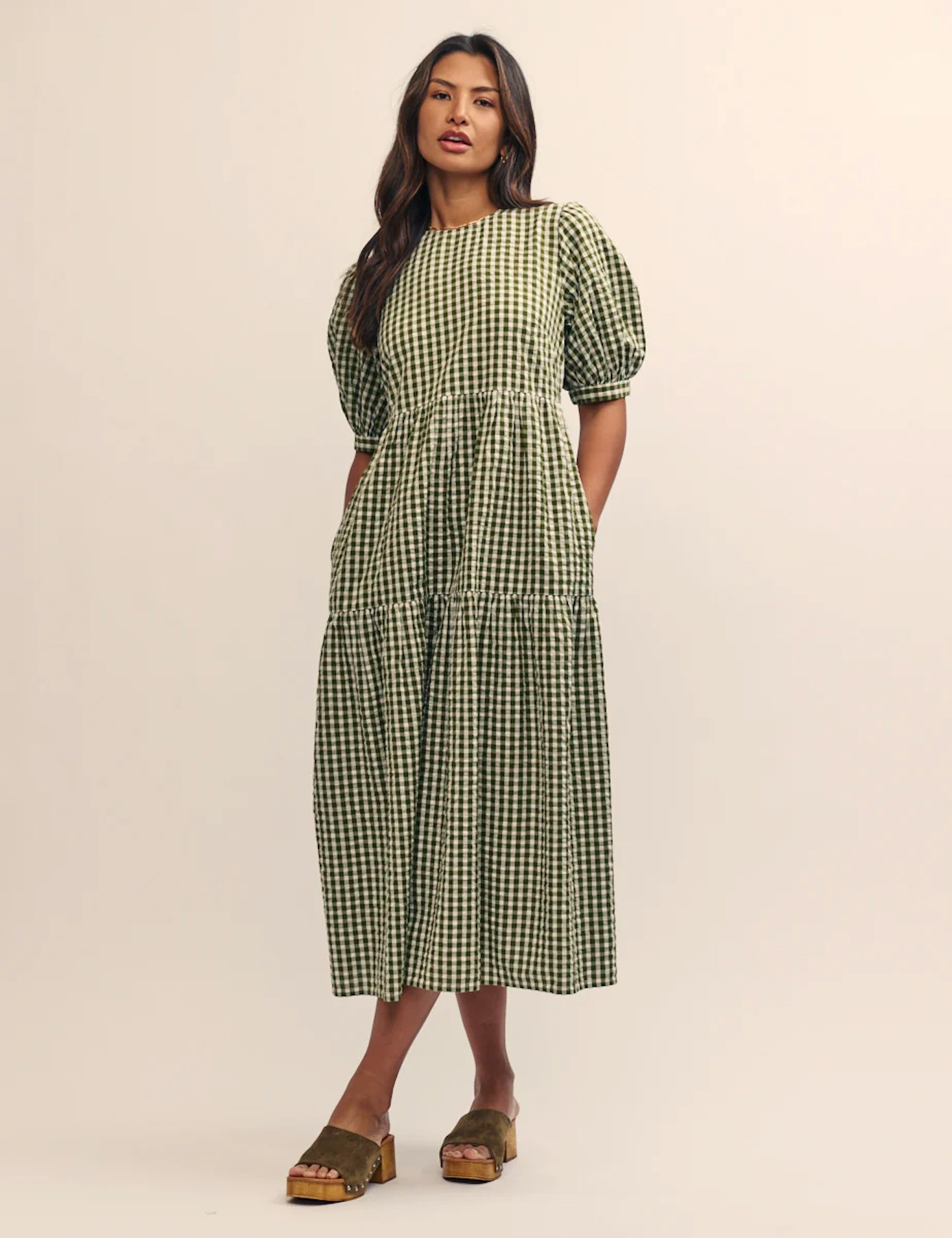 nobody's child gingham dress 