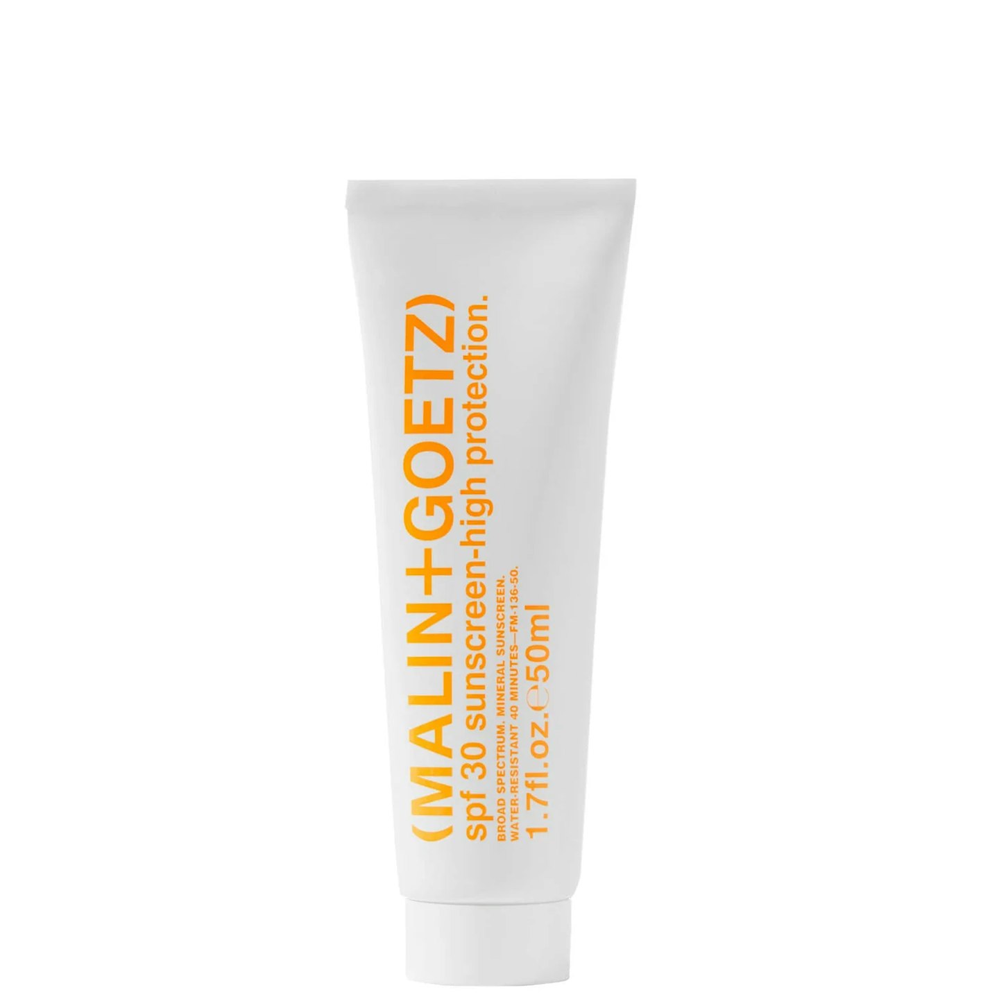 Malin + Goetz SPF30 High Protection Sunscreen