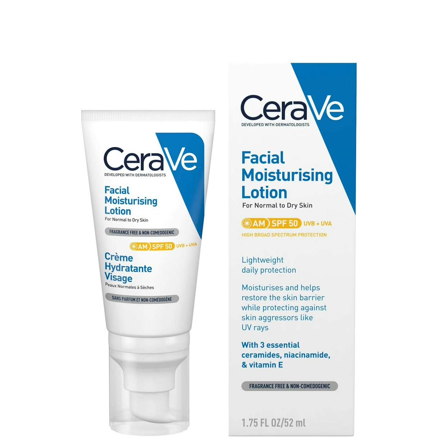 CeraVe Facial Moisturising Lotion AM SPF50