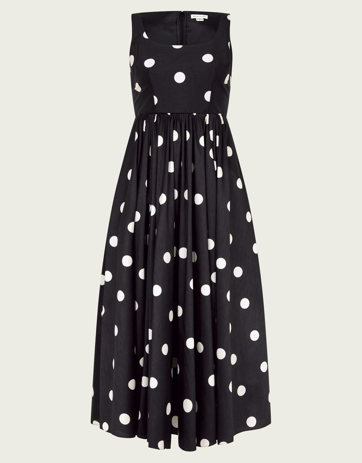 monsoon polka dot dress