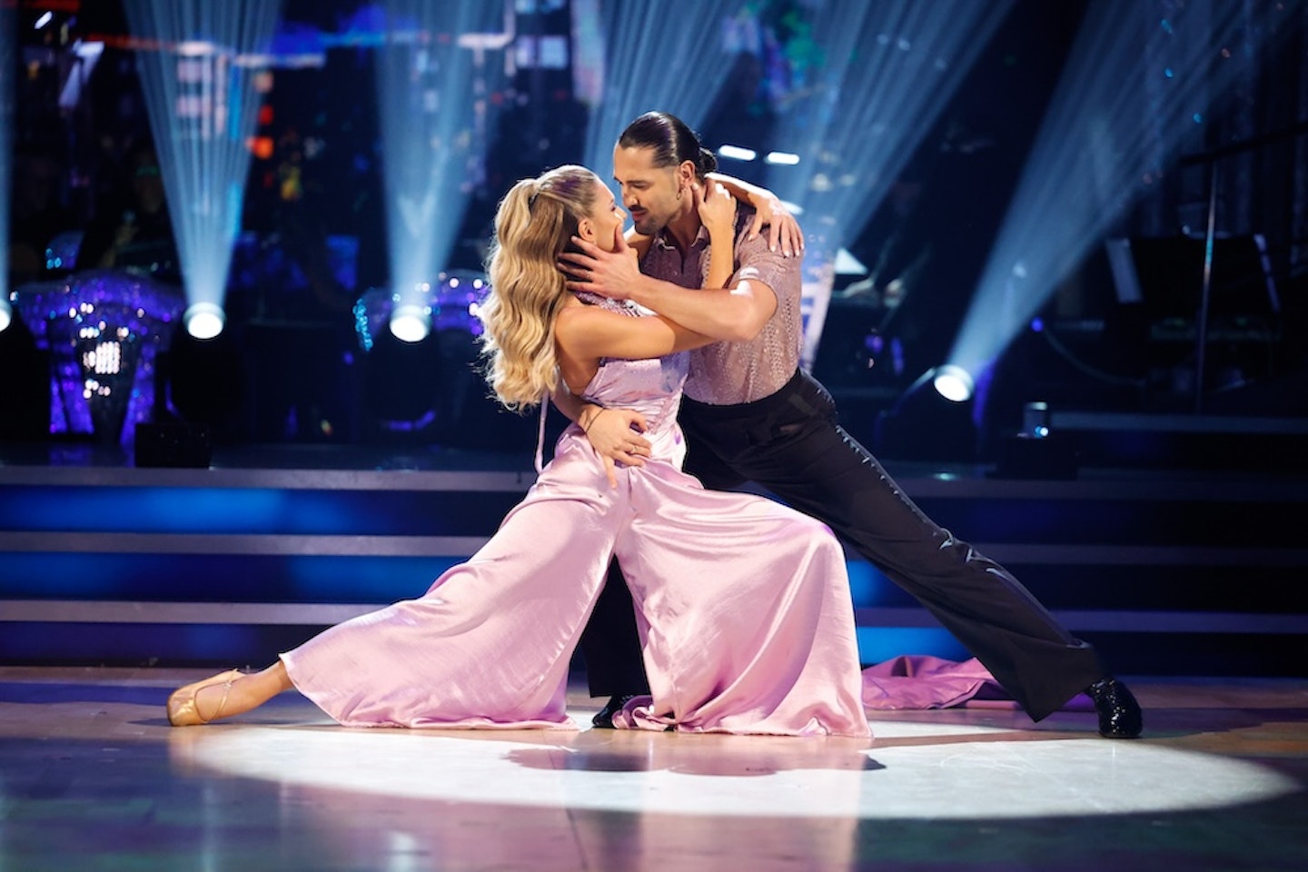 Zara McDermott and Graziano di Prima on Strictly Come Dancing in 2023