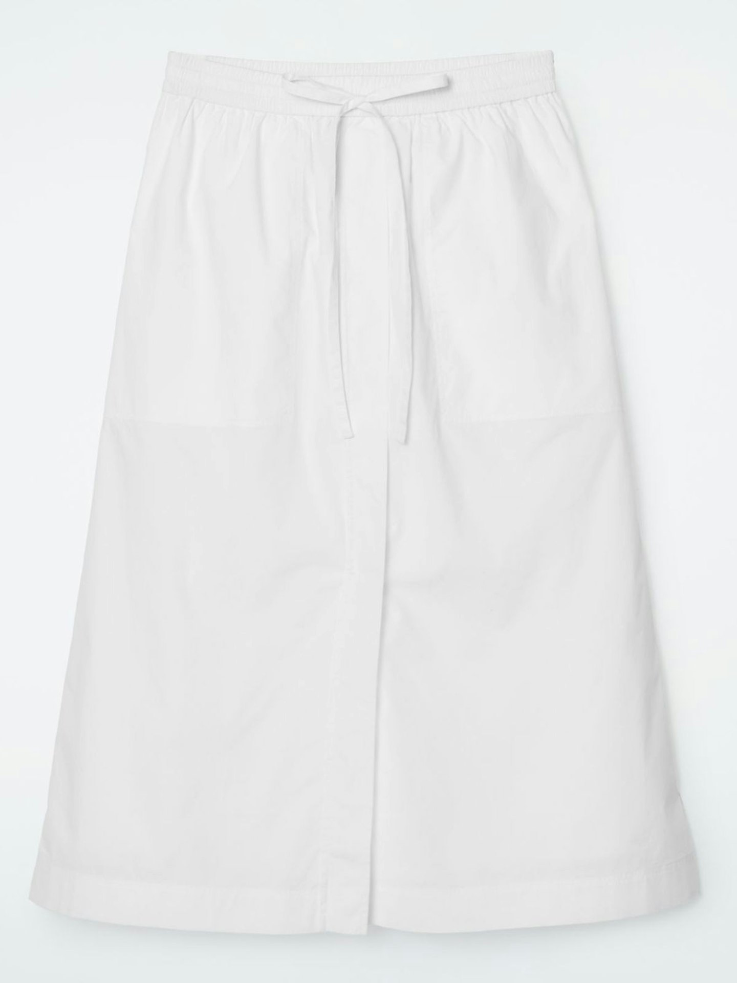 COS Drawstring Midi Skirt