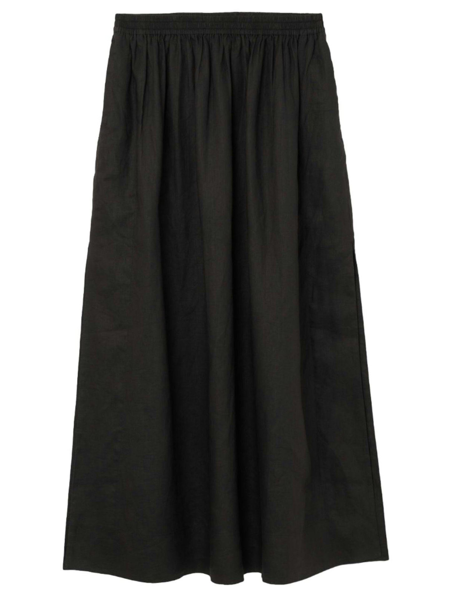 COS Linen A-Line Maxi Skirt