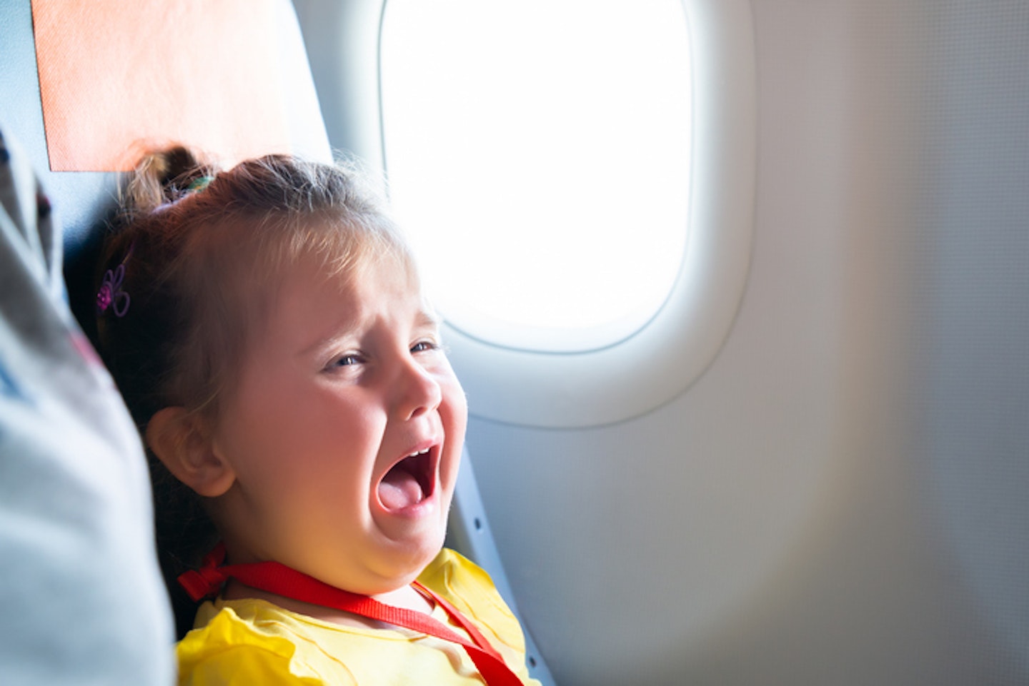 baby crying flight