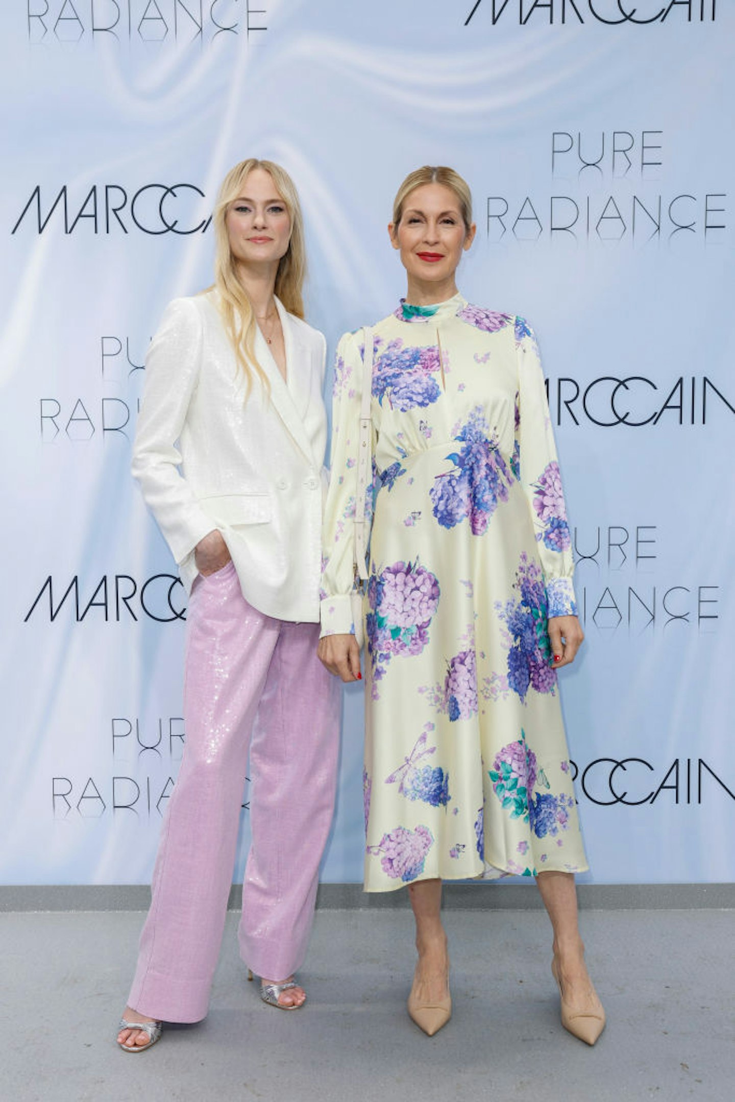 Jessica Madsen and Kelly Rutherford At Marc Cain Fashion Show - Berlin Fashion Week SS25