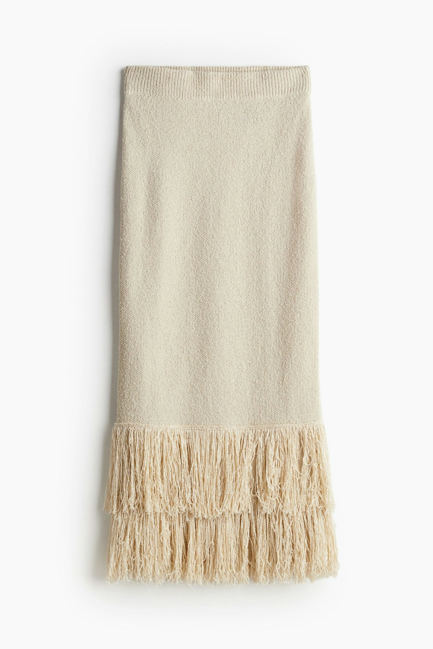 H&M fringed skirt