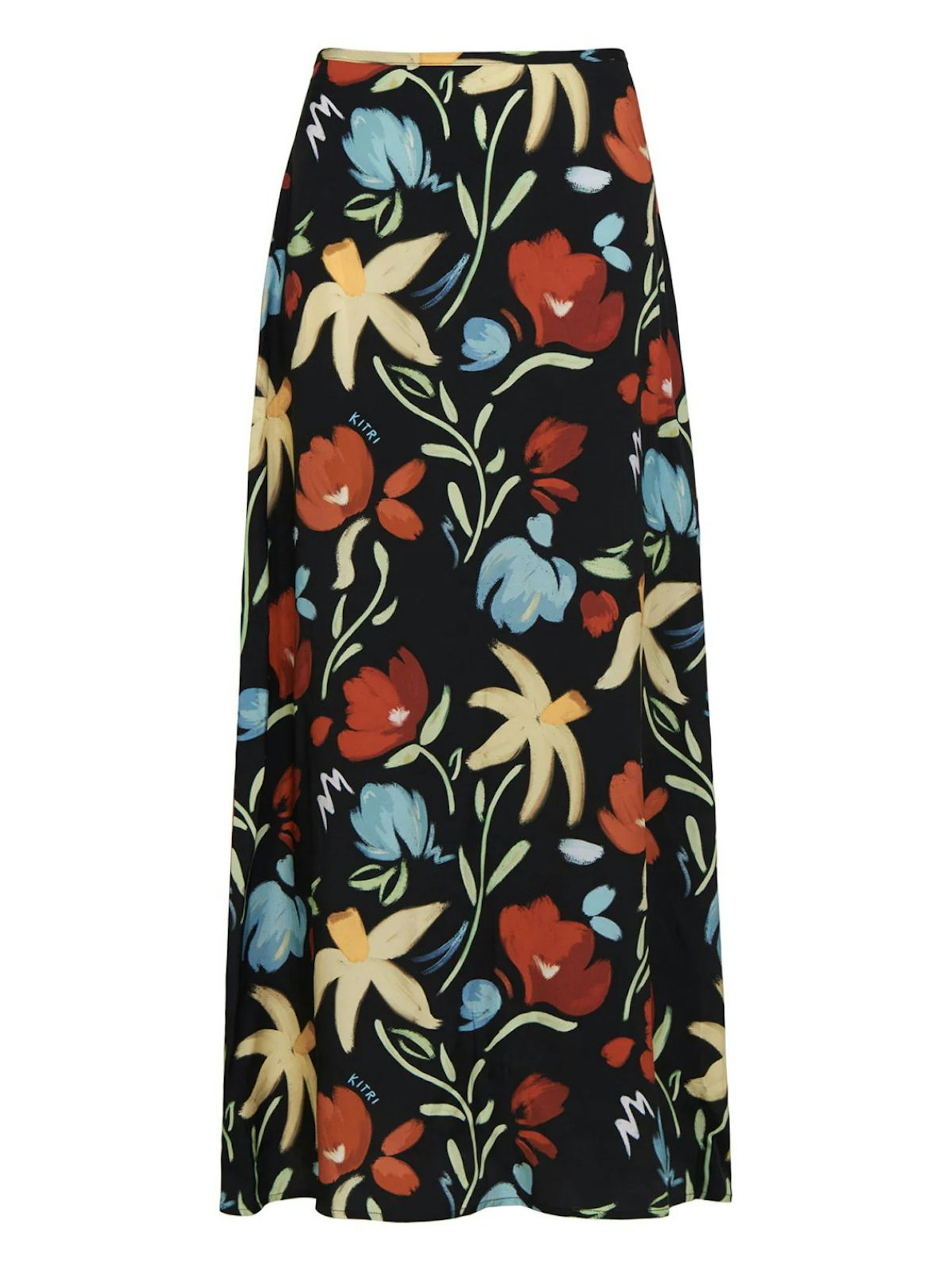 KITRI Mali Primary Floral Print Skirt