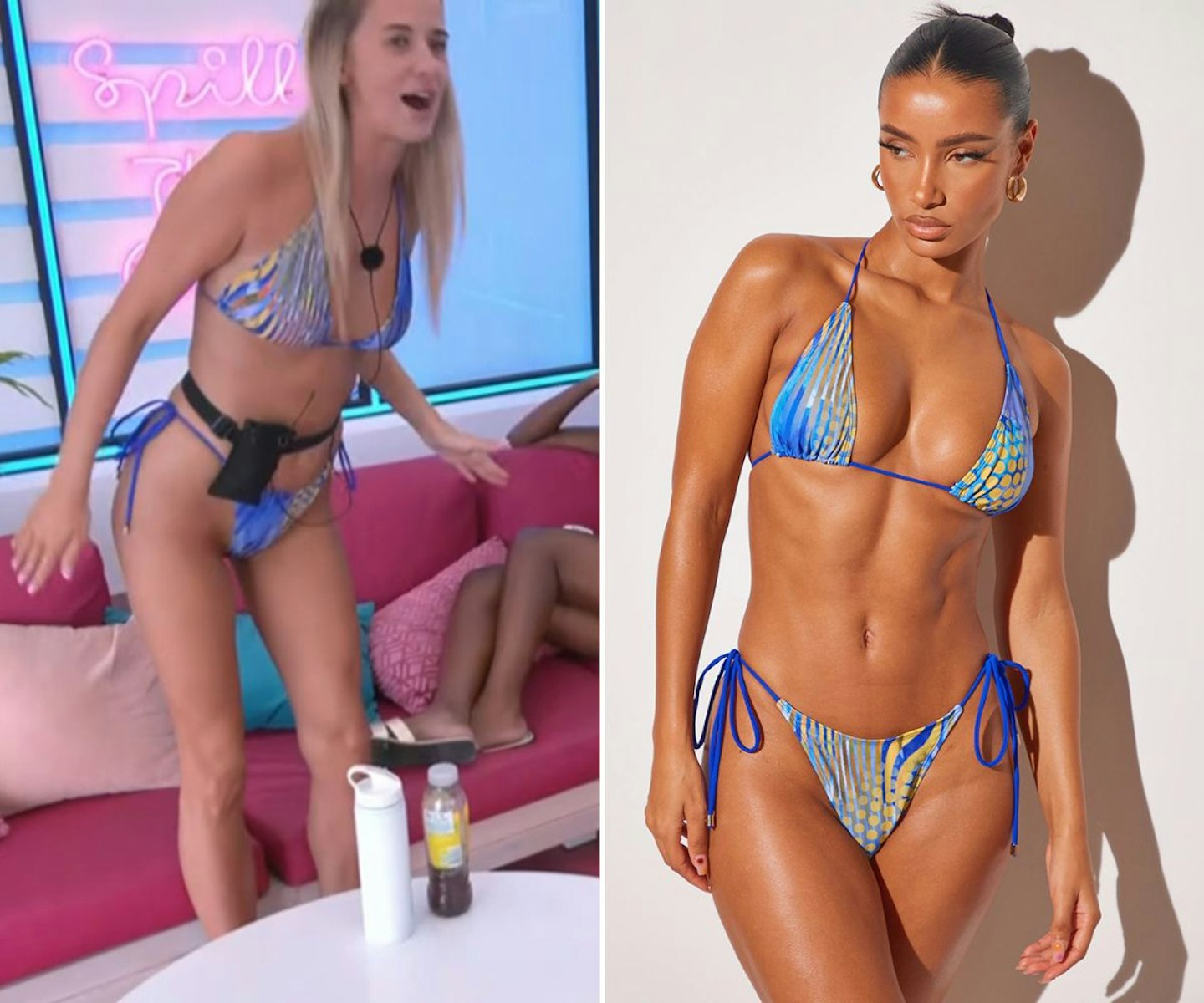 Jessy's Blue Bikini From Episode 33