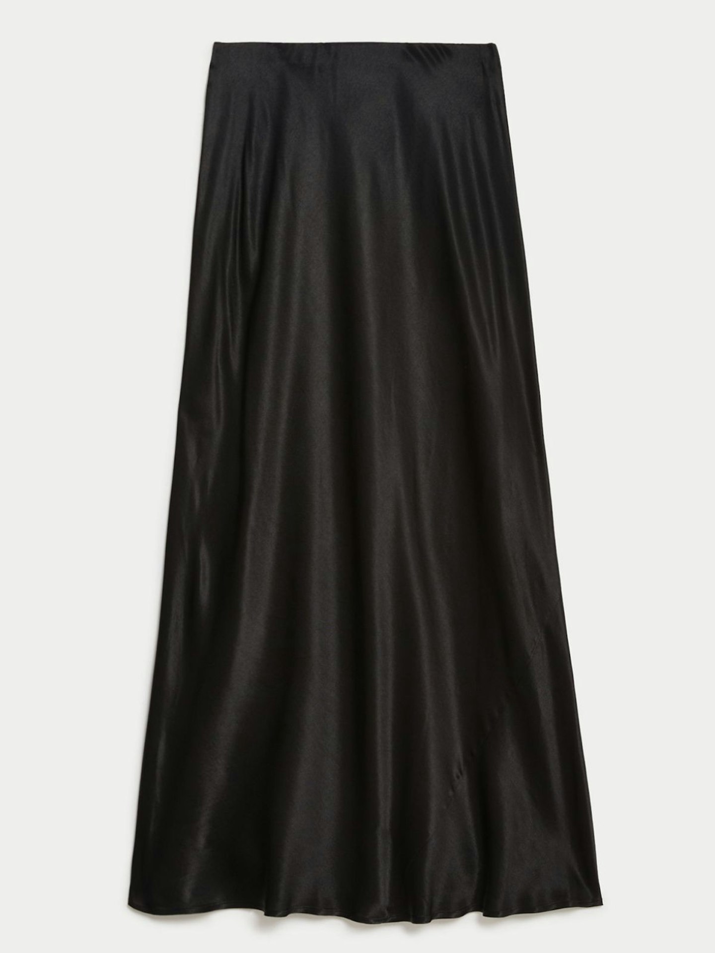 M&S Satin Maxi Slip Skirt