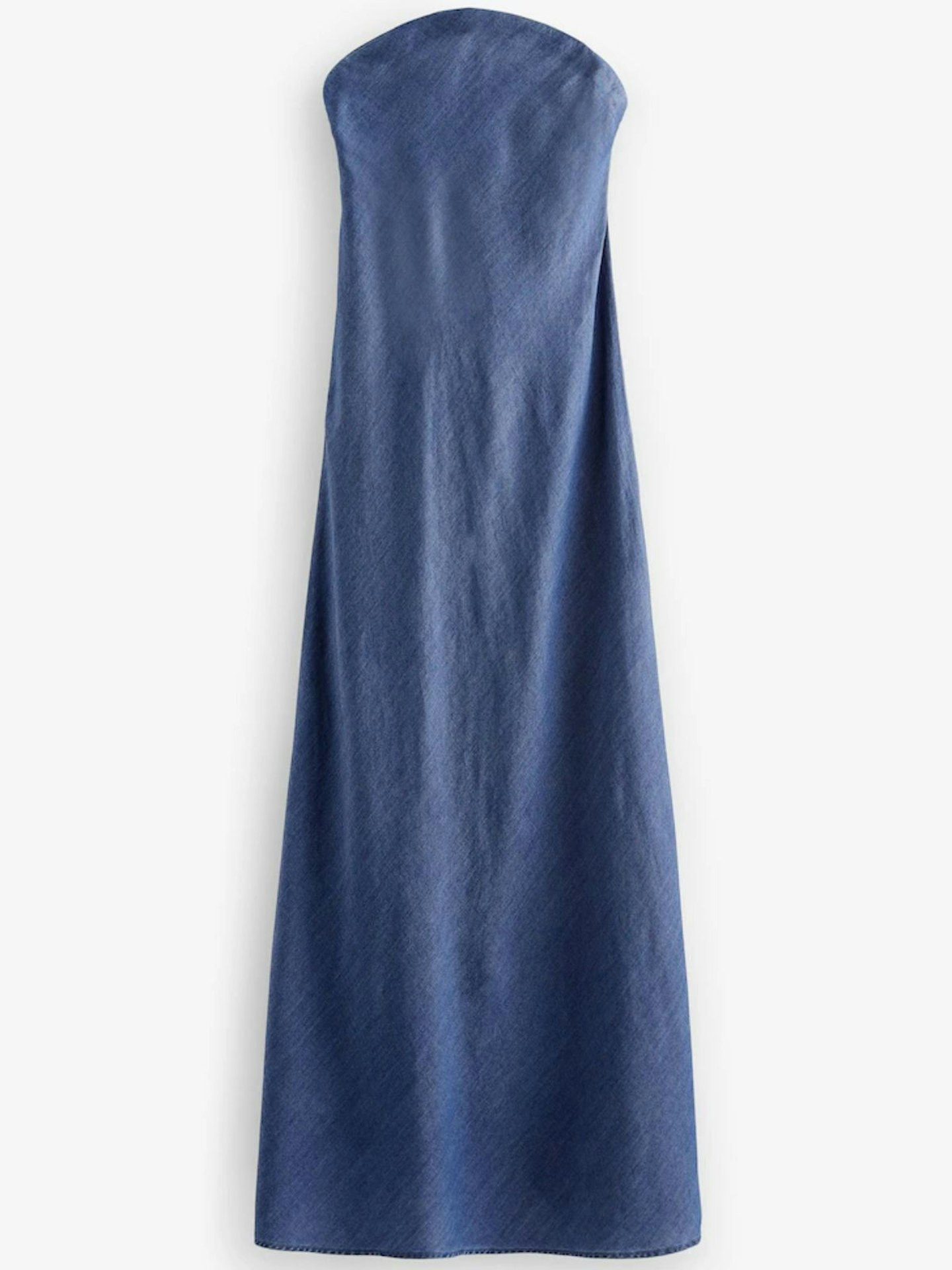 Next Denim Rochelle Humes Tencel Bandeau Midaxi Dress