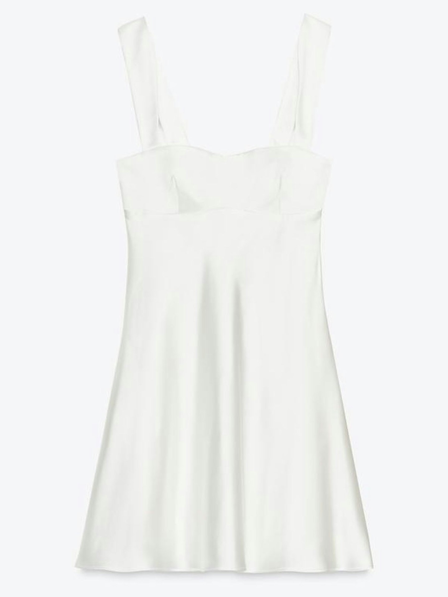 Short Satin Dress