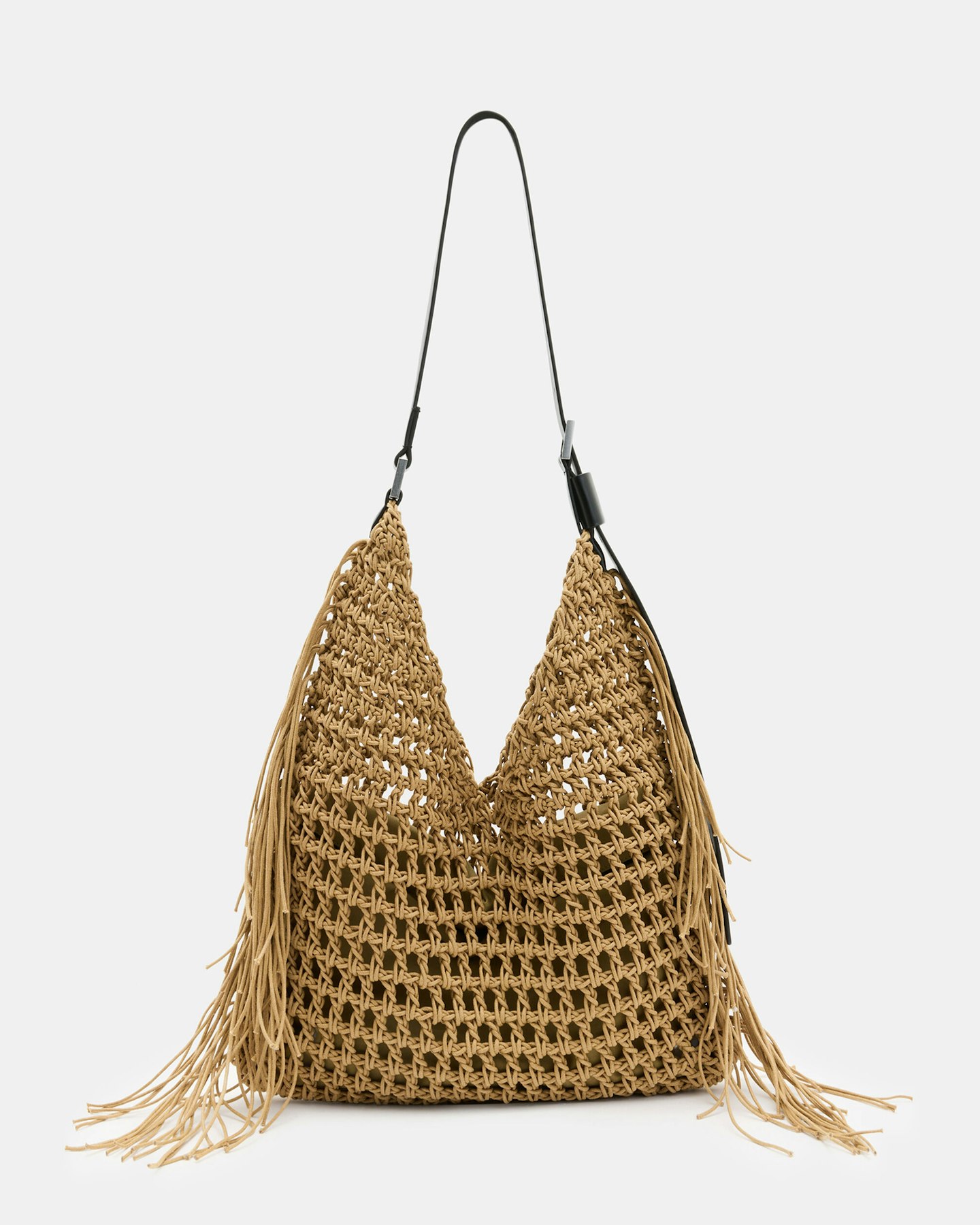 AllSaints, Sabine Crochet Shoulder Bag