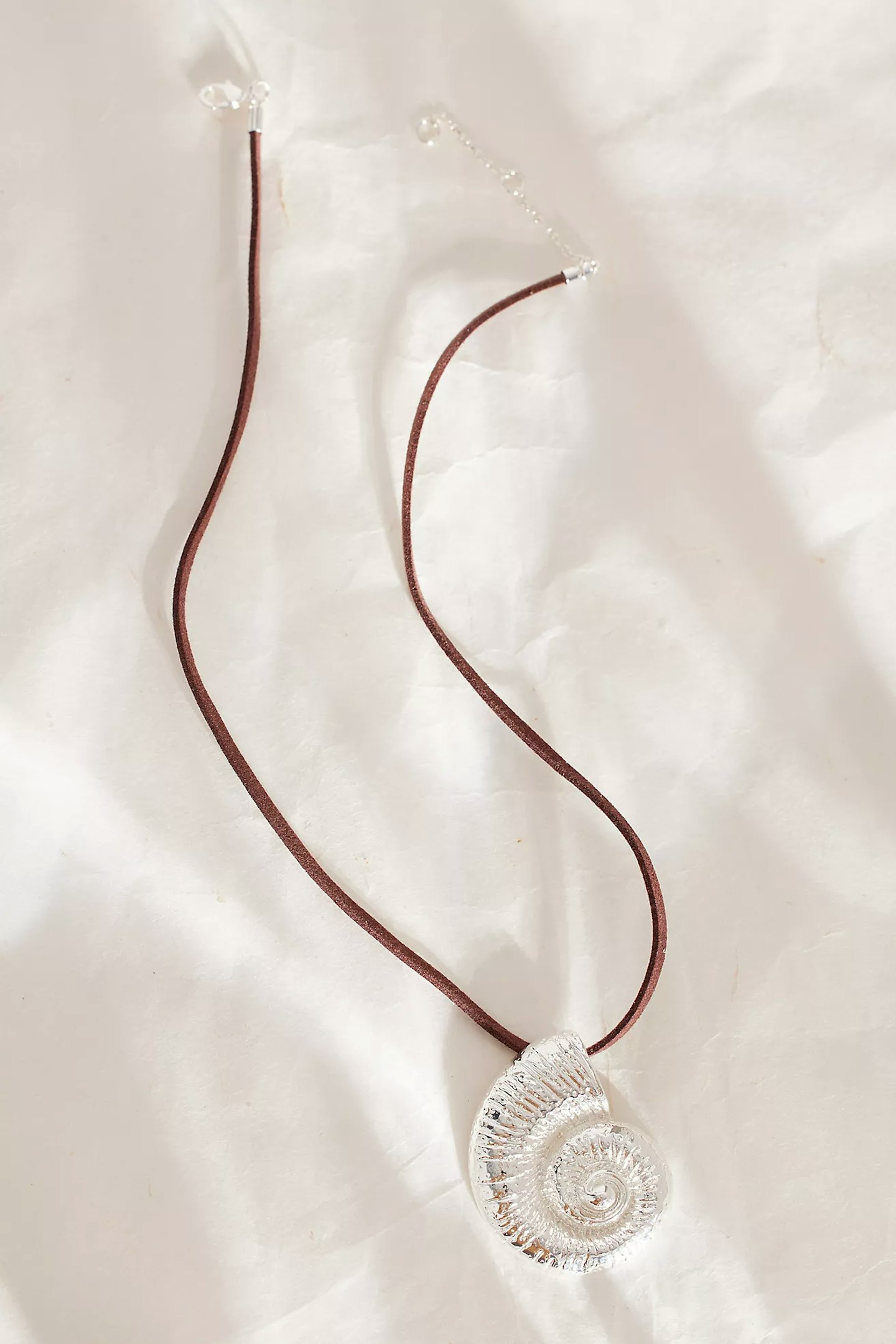 Anthropologie, Shell Cord Necklace