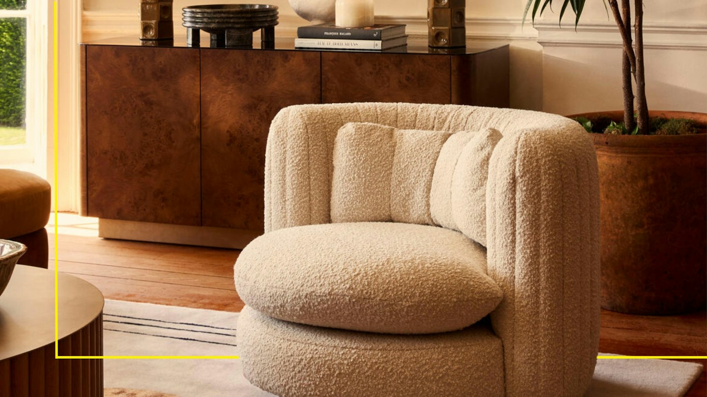 Rachel Zoe Boucle Chair