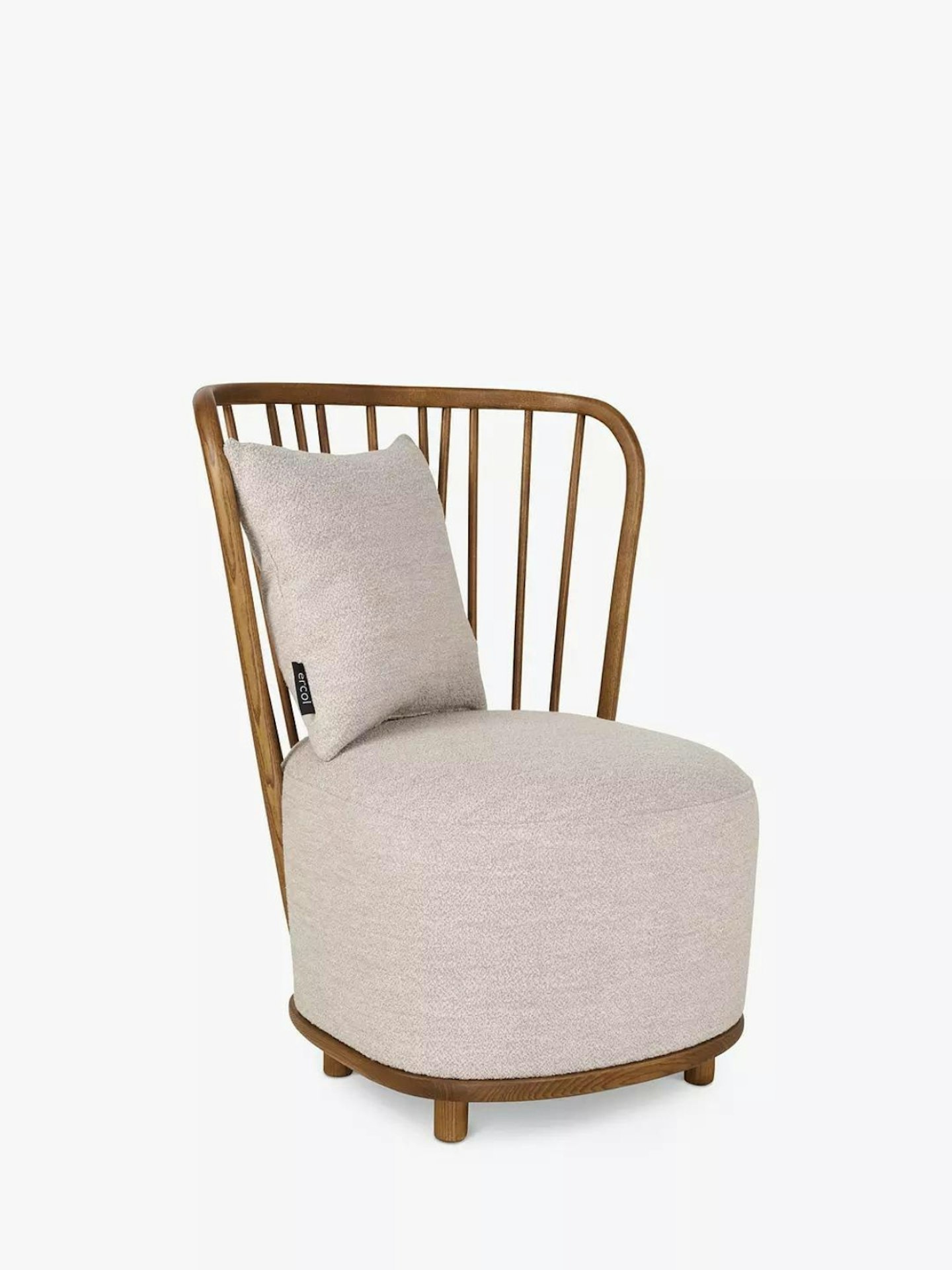 ercol for John Lewis, Eterna Chair In Natural Bouclé