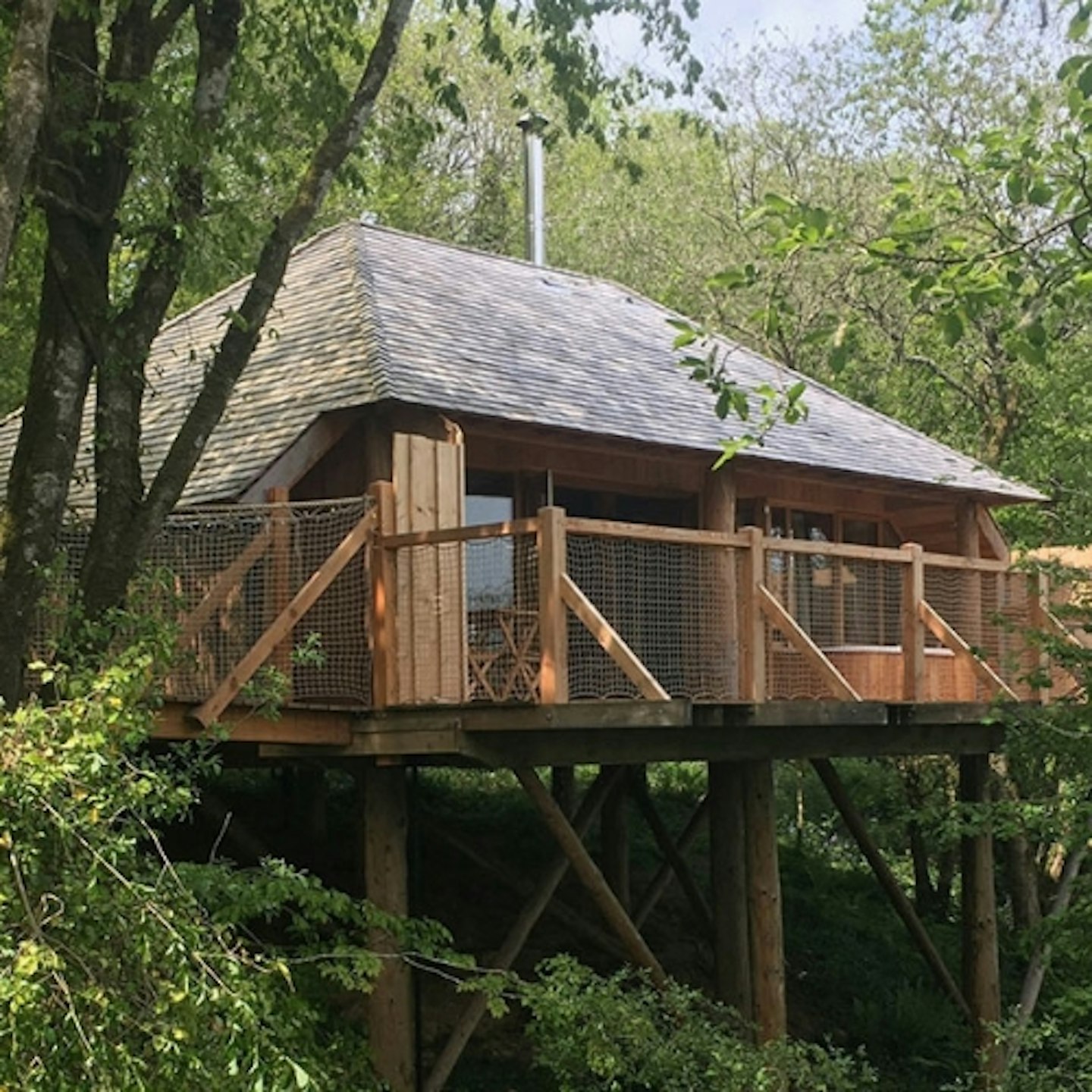 Wolf Wood Treehouses, Devon