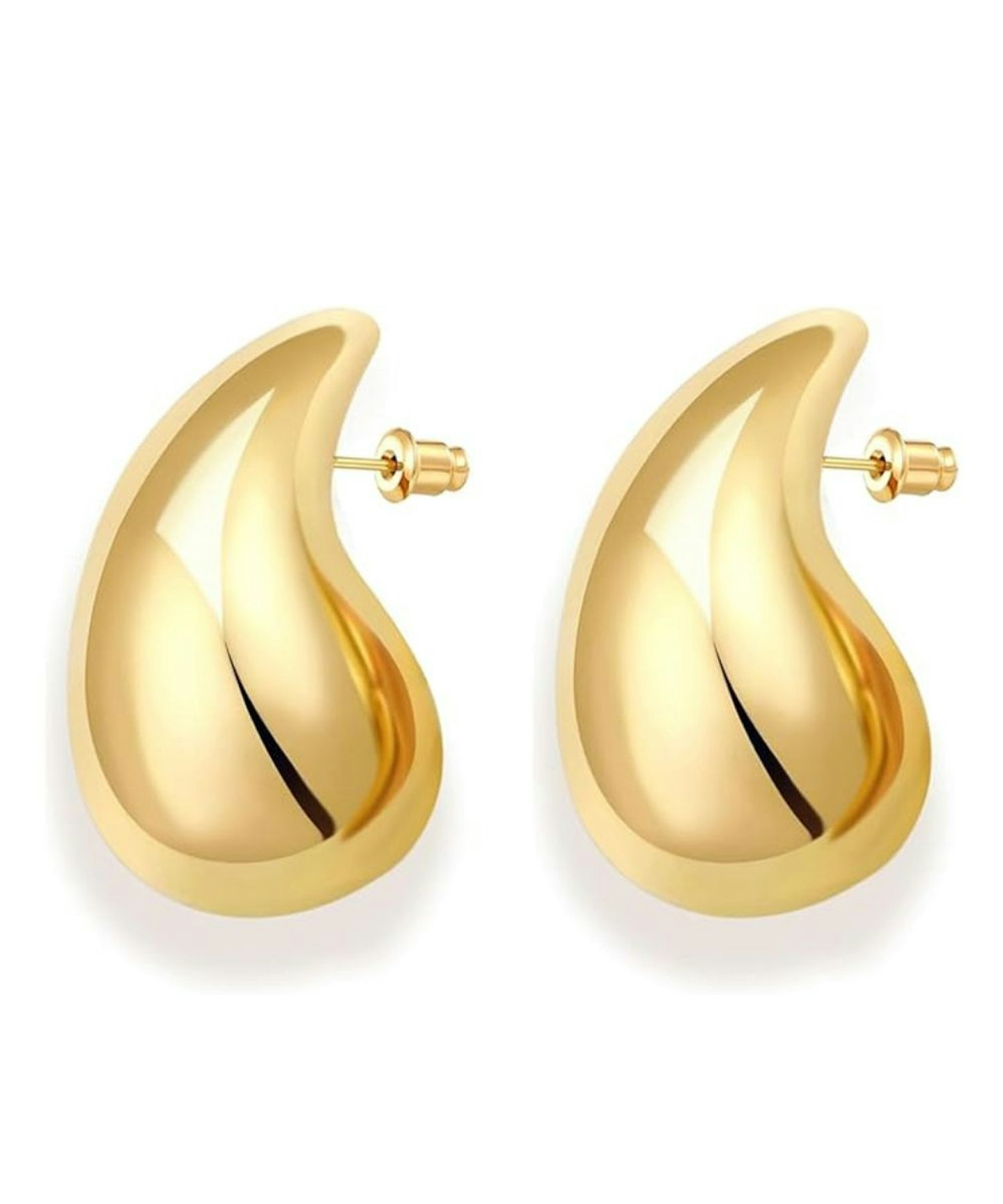 HEEYA Chunky Gold Hoop Earrings