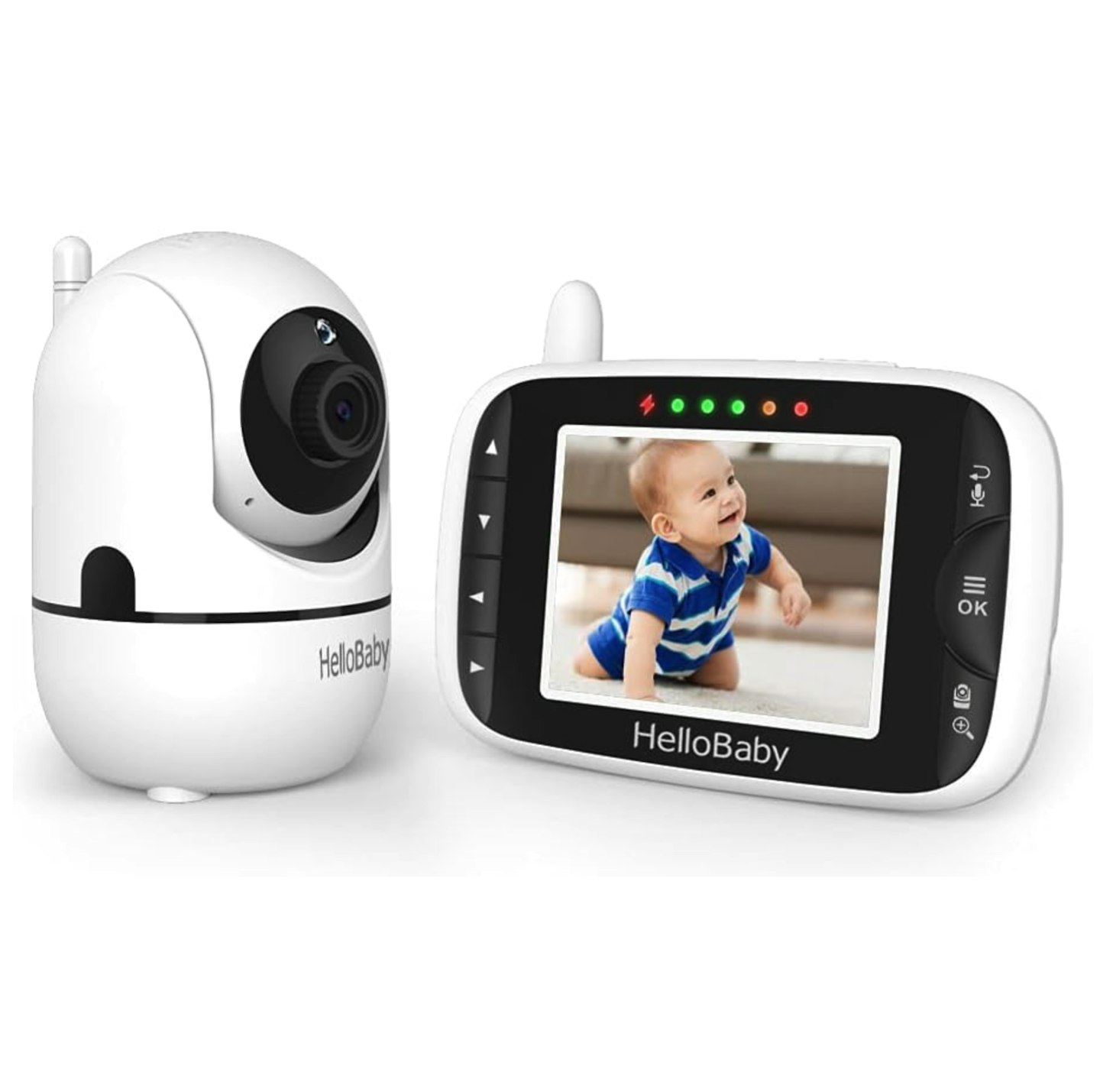 HelloBaby Baby Monitor,Hello Baby Monitor with Camera and Audio
